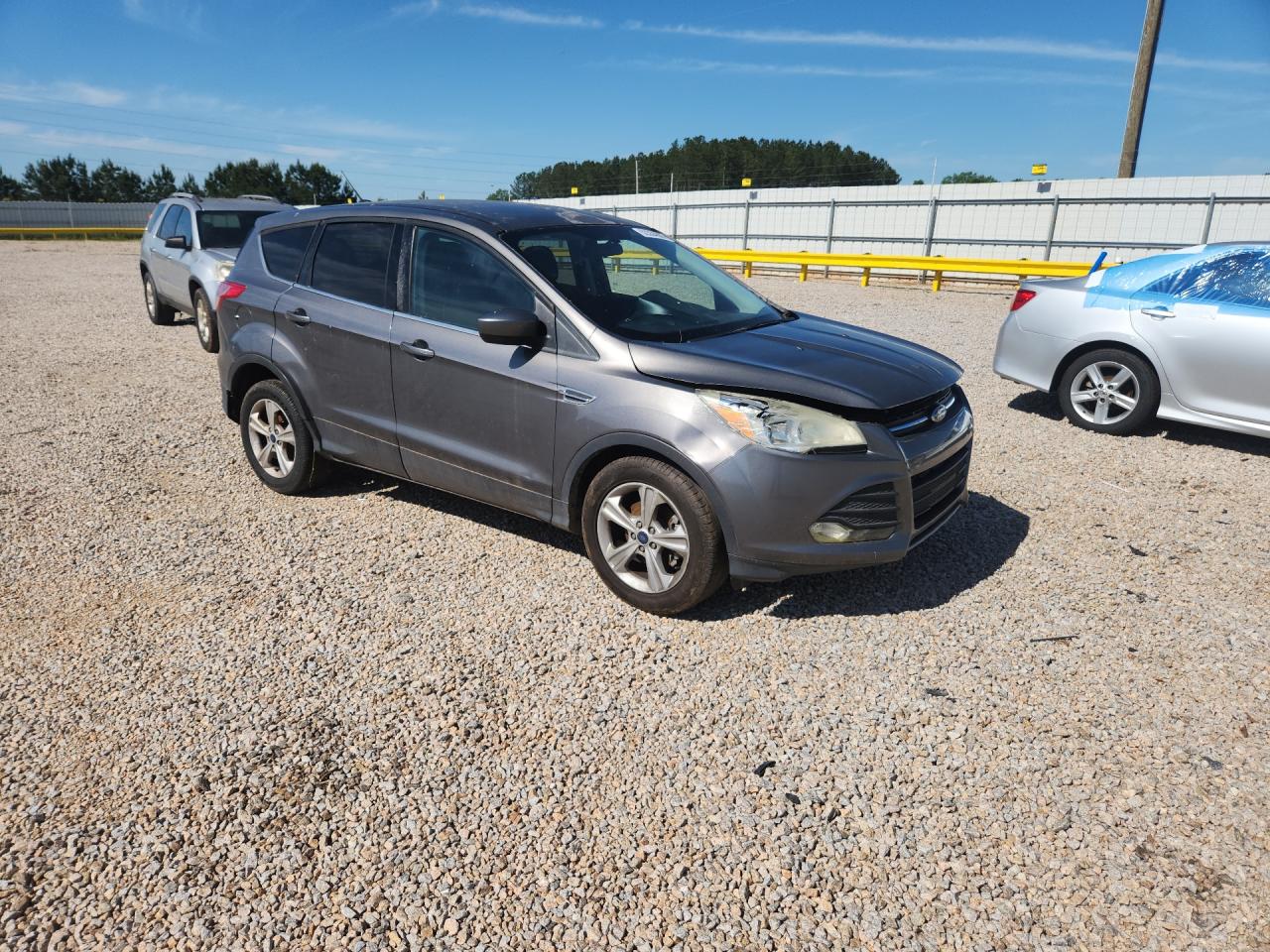 2014 Ford Escape Se Gray vin: 1FMCU0GX3EUB33299