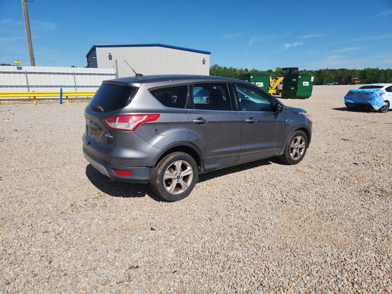 2014 Ford Escape Se Gray vin: 1FMCU0GX3EUB33299