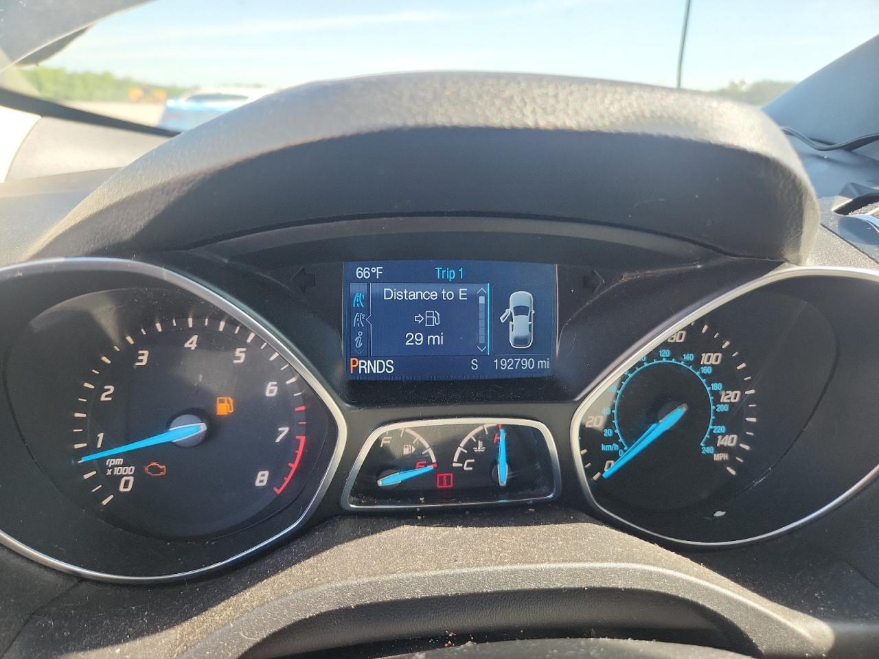 2014 Ford Escape Se Gray vin: 1FMCU0GX3EUB33299