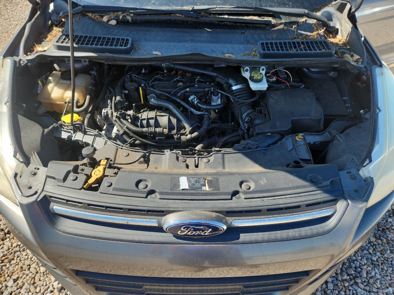 2014 Ford Escape Se Gray vin: 1FMCU0GX3EUB33299