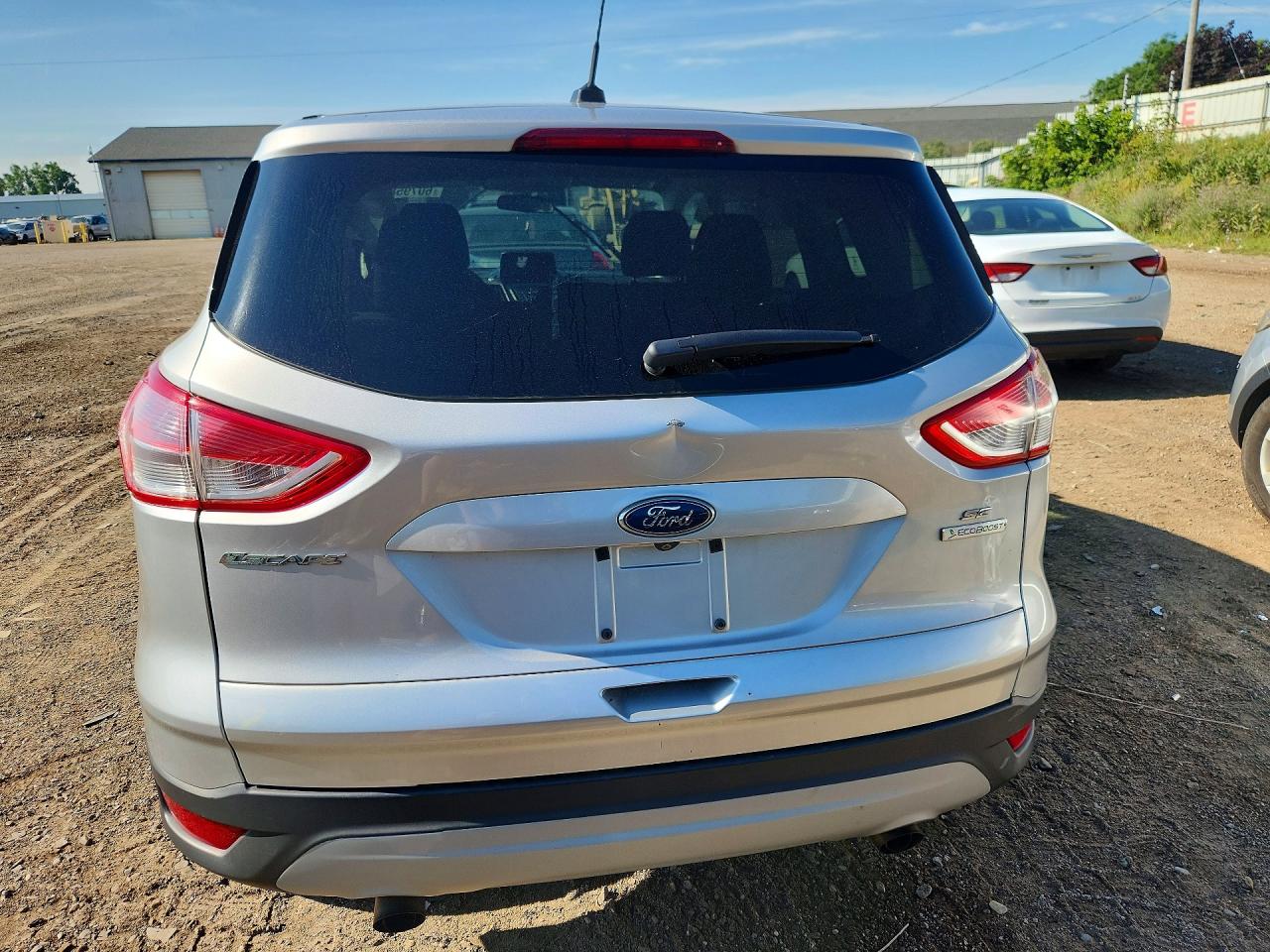 2014 Ford Escape Se Silver vin: 1FMCU0GX3EUB43136
