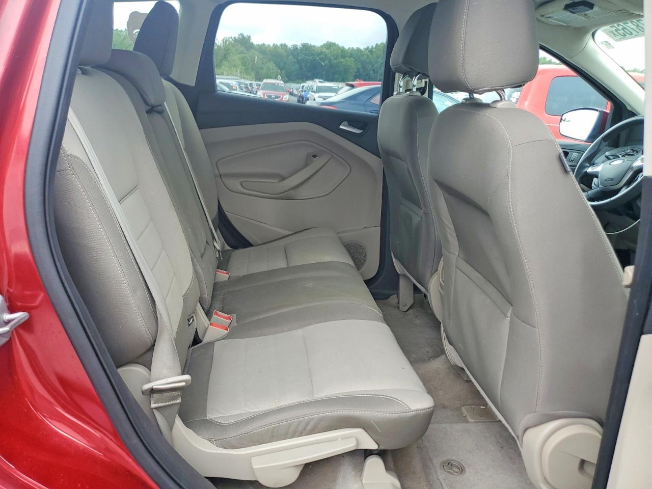 2014 Ford Escape Se Red vin: 1FMCU0GX3EUB70109