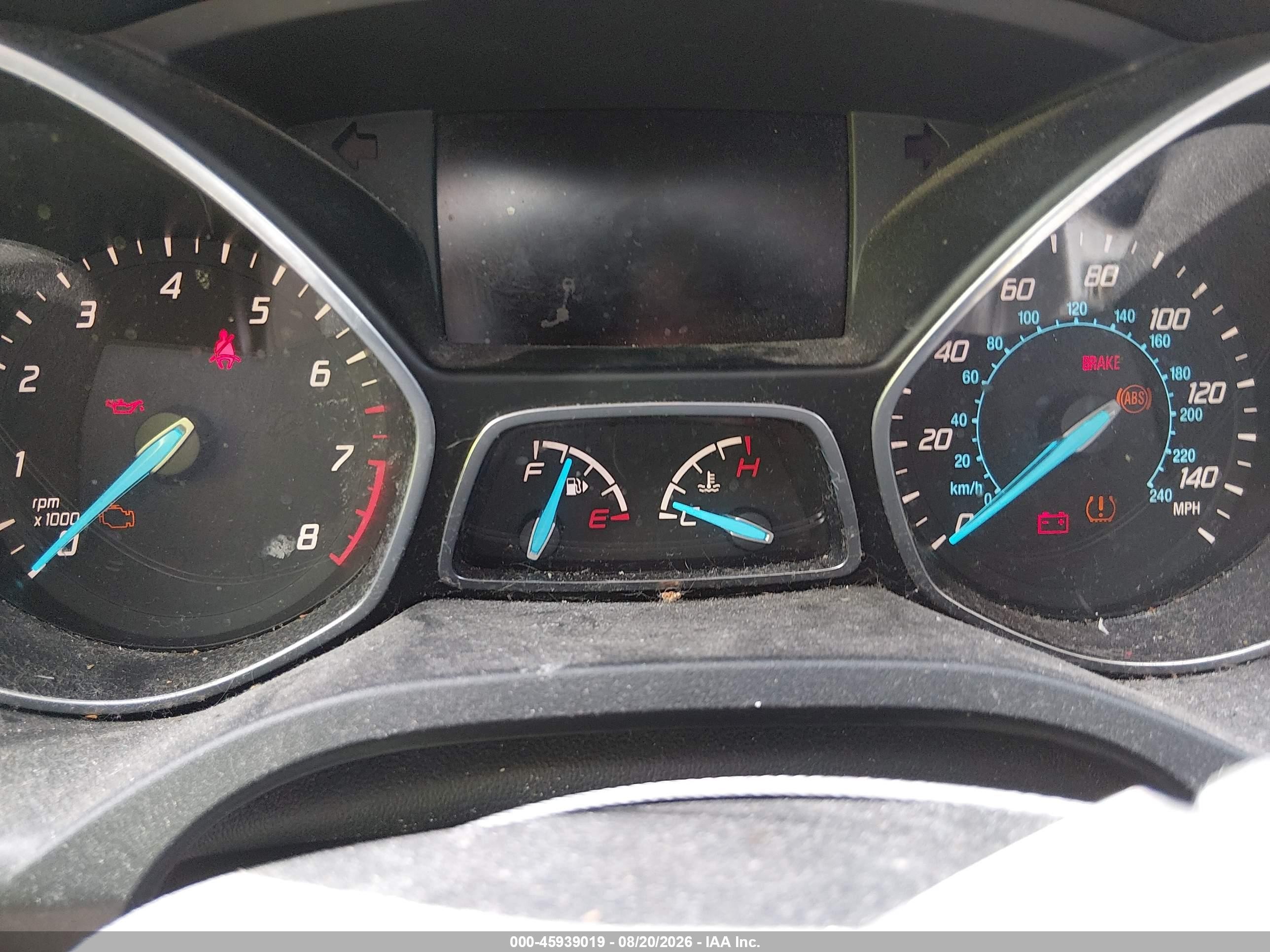 2014 Ford Escape Se Gray vin: 1FMCU0GX3EUB84642