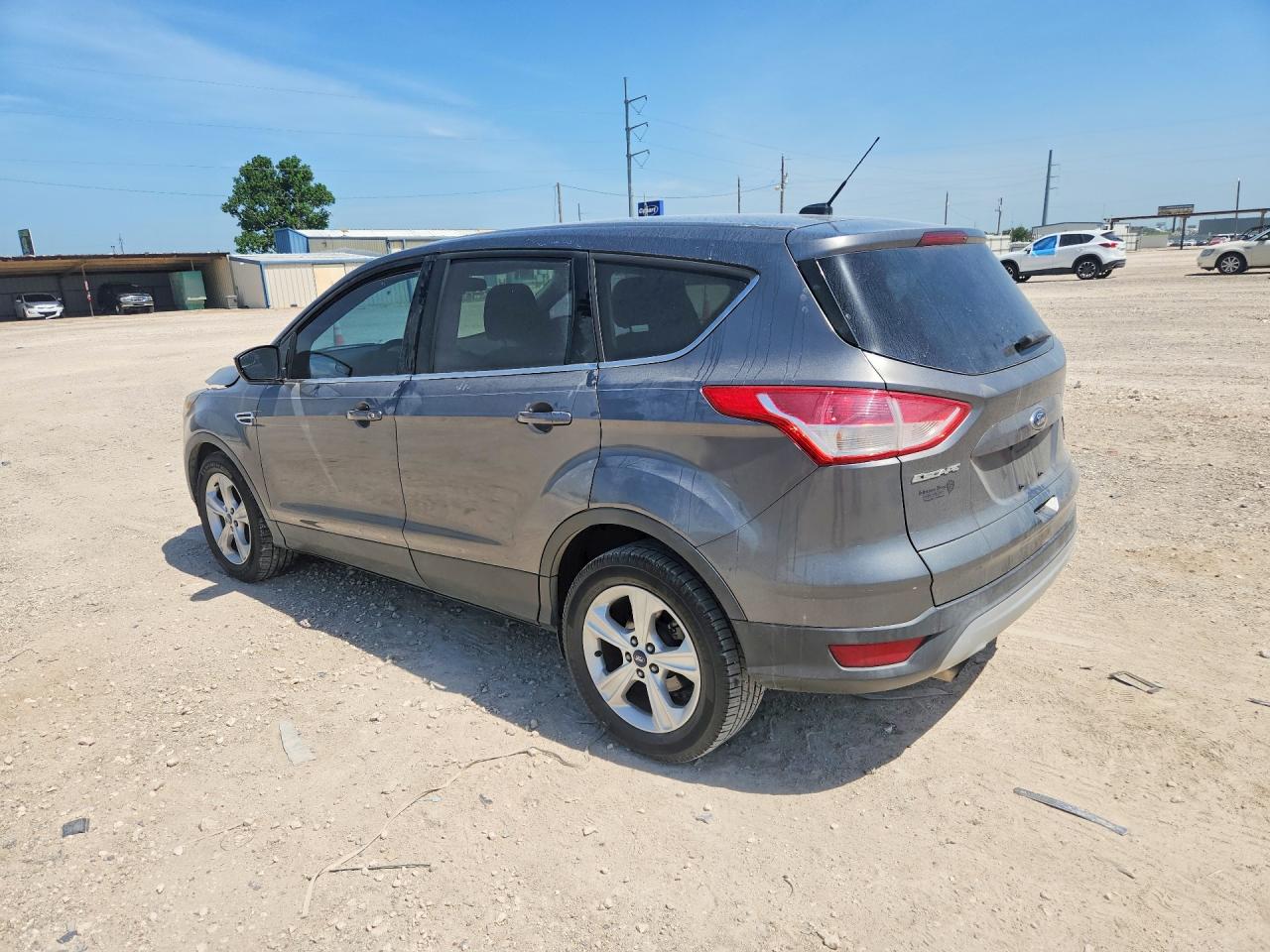 2014 Ford Escape Se Gray vin: 1FMCU0GX3EUC67844