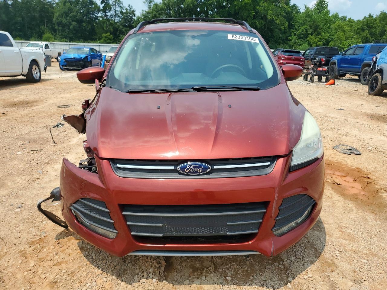2014 Ford Escape Se Red vin: 1FMCU0GX3EUC99810