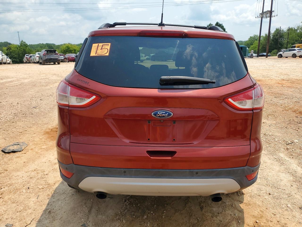 2014 Ford Escape Se Red vin: 1FMCU0GX3EUC99810