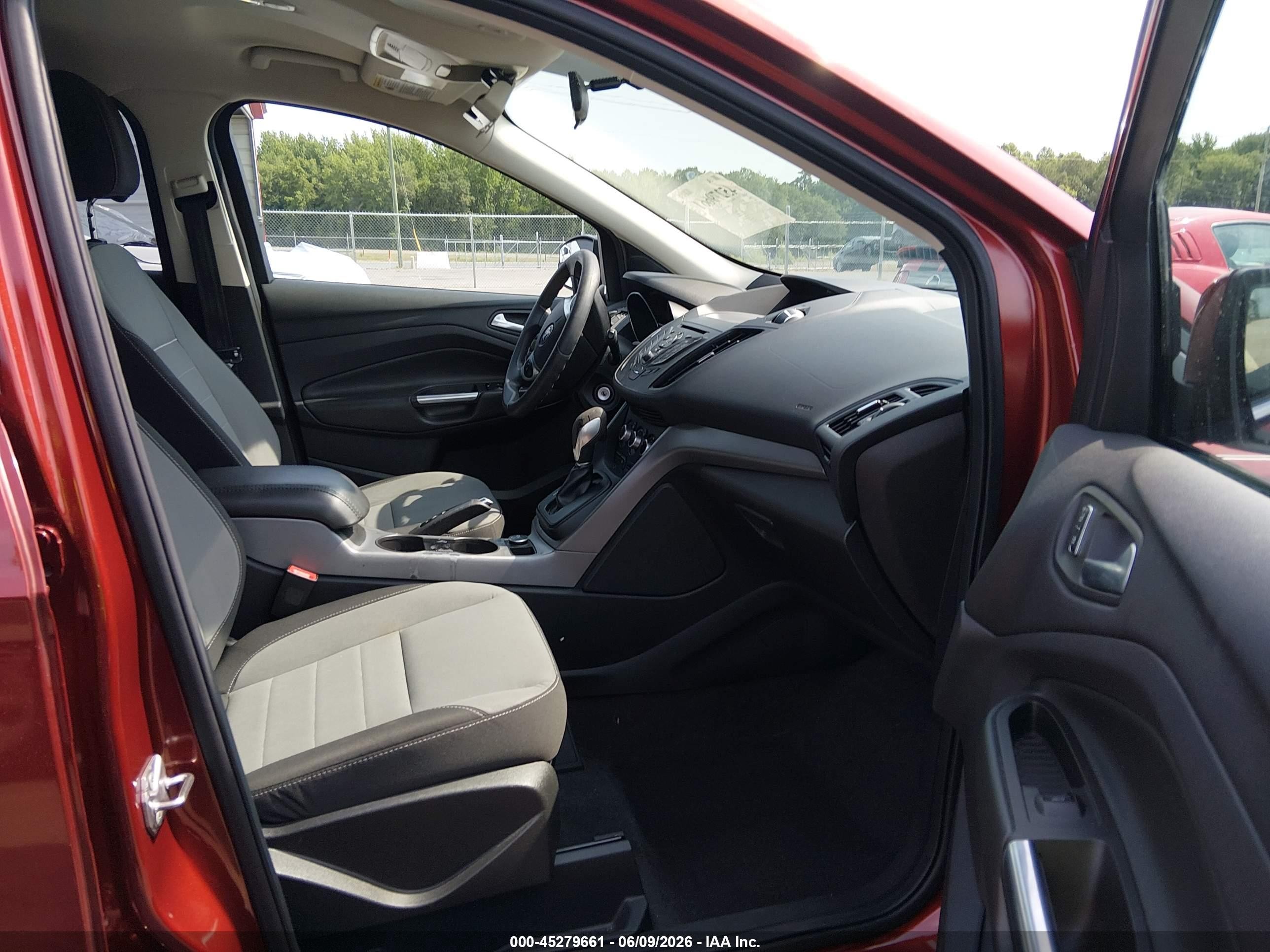 2014 Ford Escape Se Orange vin: 1FMCU0GX3EUD02625