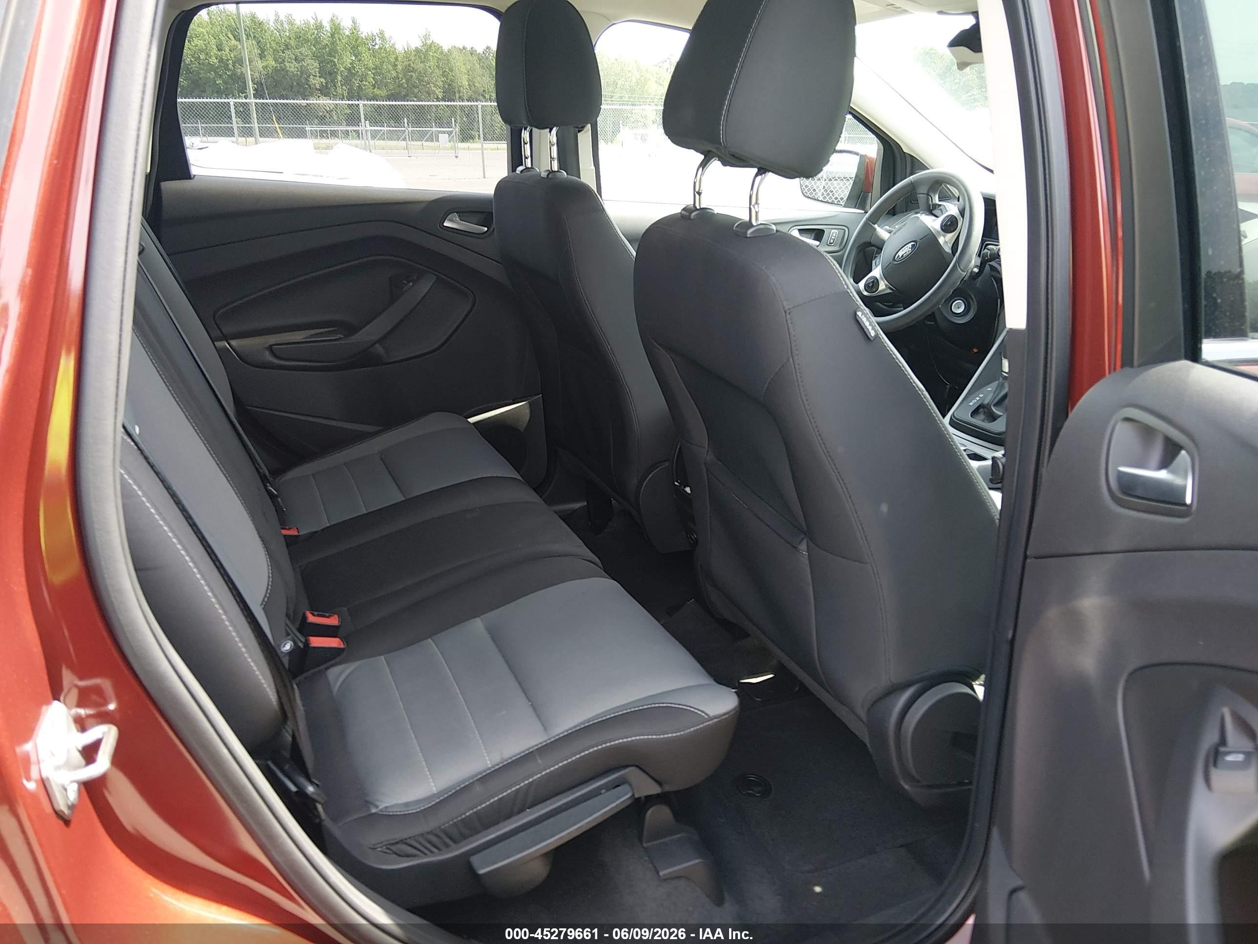 2014 Ford Escape Se Orange vin: 1FMCU0GX3EUD02625
