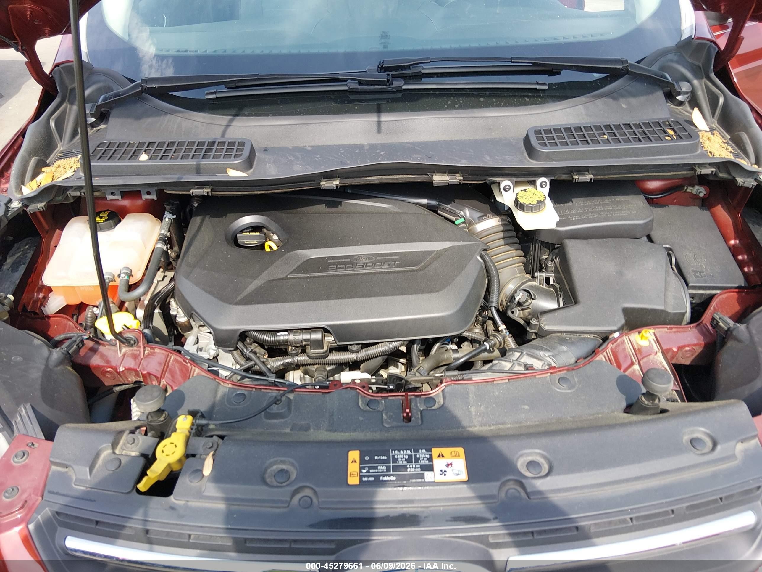 2014 Ford Escape Se Orange vin: 1FMCU0GX3EUD02625