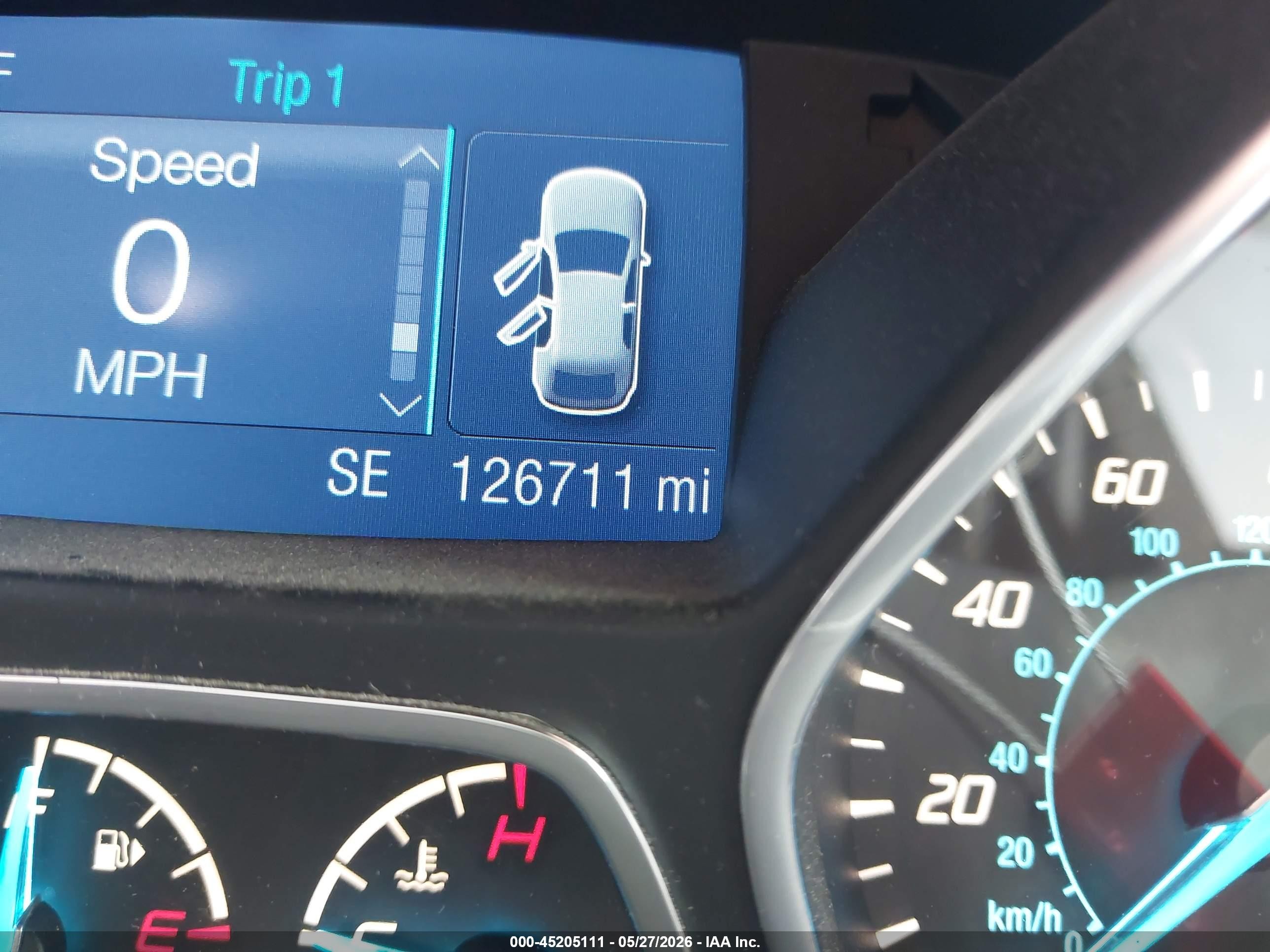 2014 Ford Escape Se White vin: 1FMCU0GX3EUD06075