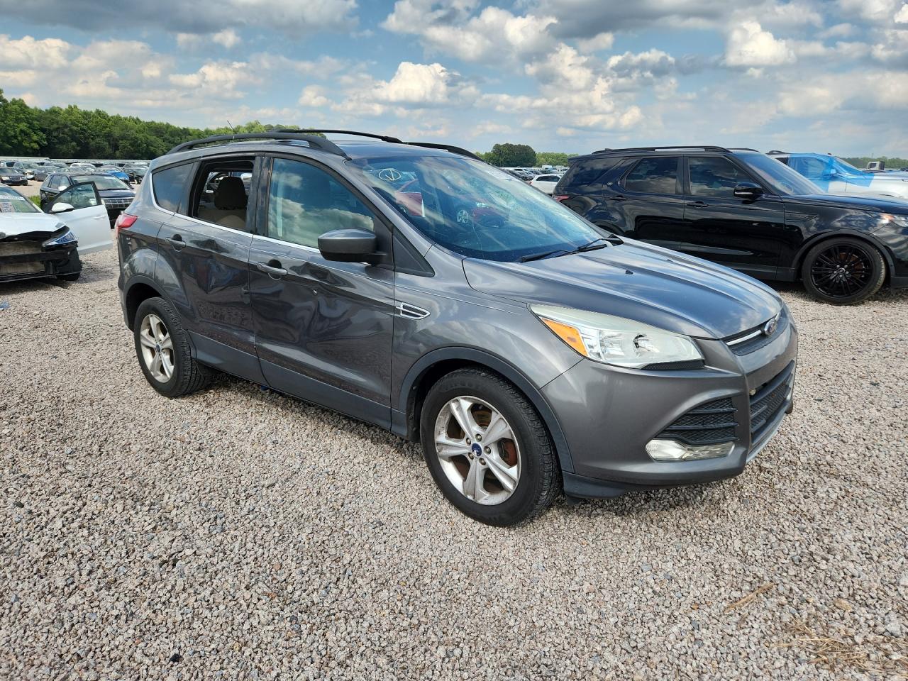2014 Ford Escape Серый vin: 1FMCU0GX3EUD07128
