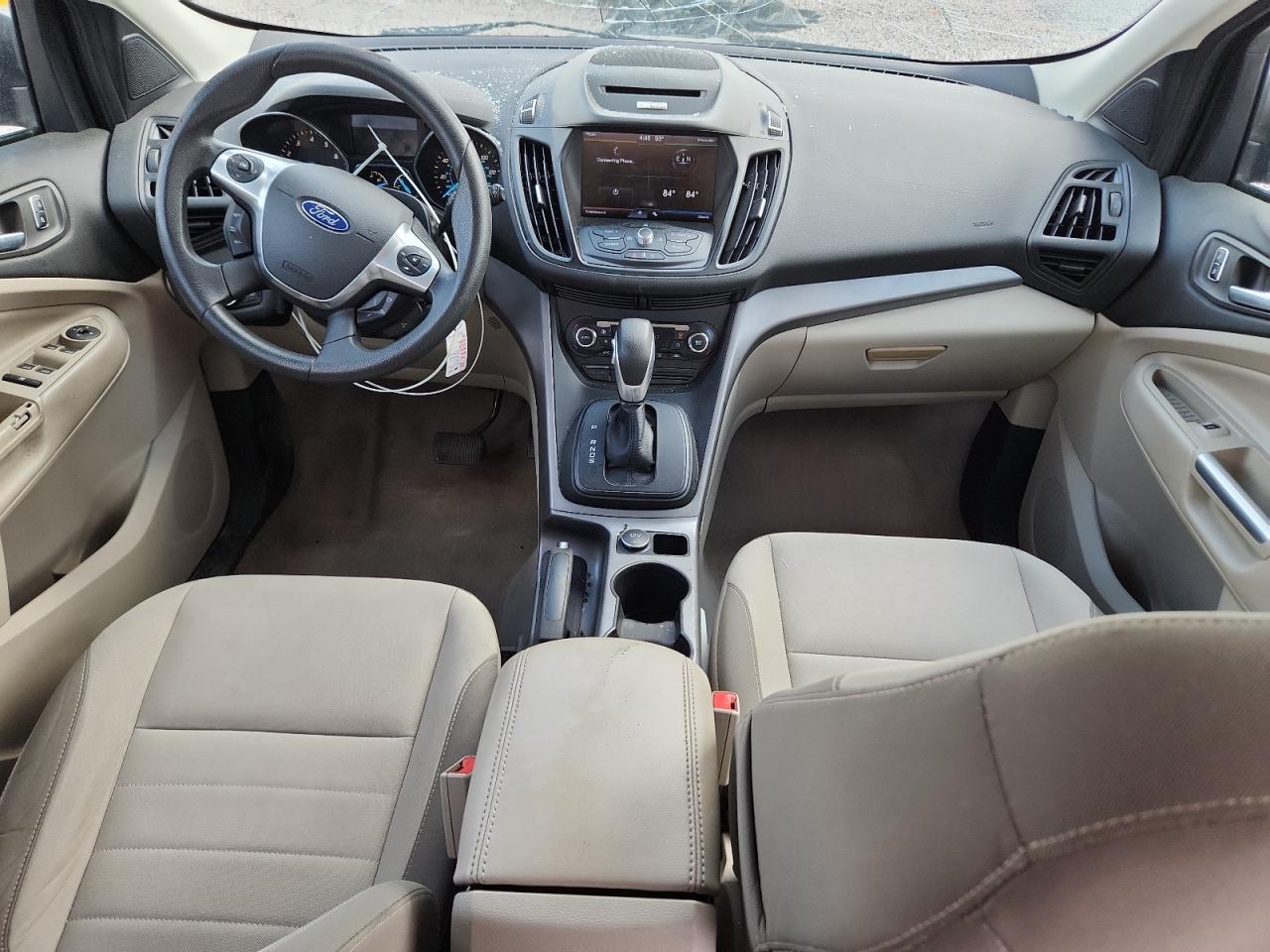 2014 Ford Escape Серый vin: 1FMCU0GX3EUD07128