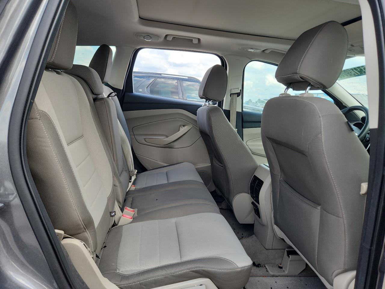 2014 Ford Escape Серый vin: 1FMCU0GX3EUD07128