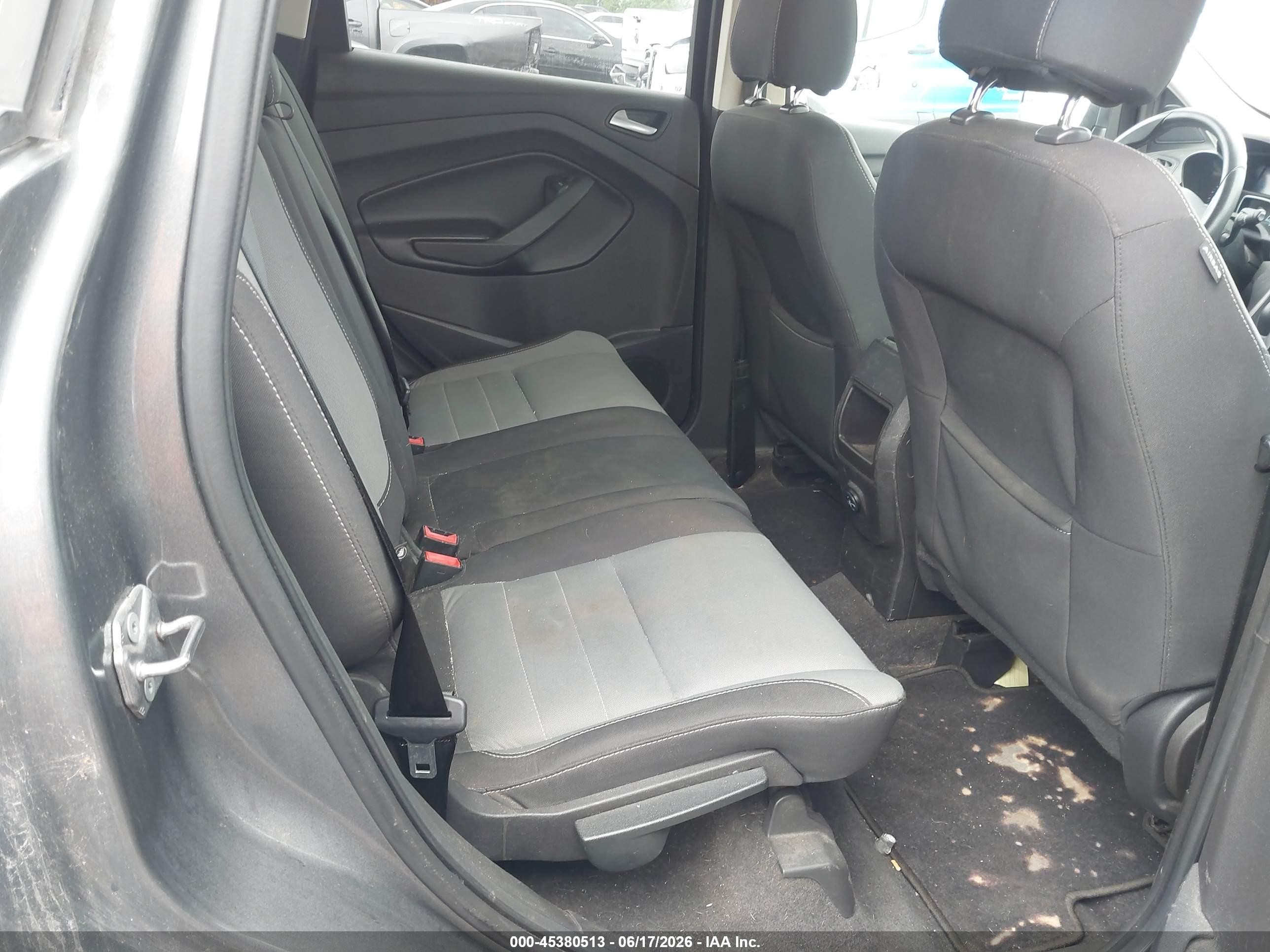 2014 Ford Escape Se Gray vin: 1FMCU0GX3EUD16802
