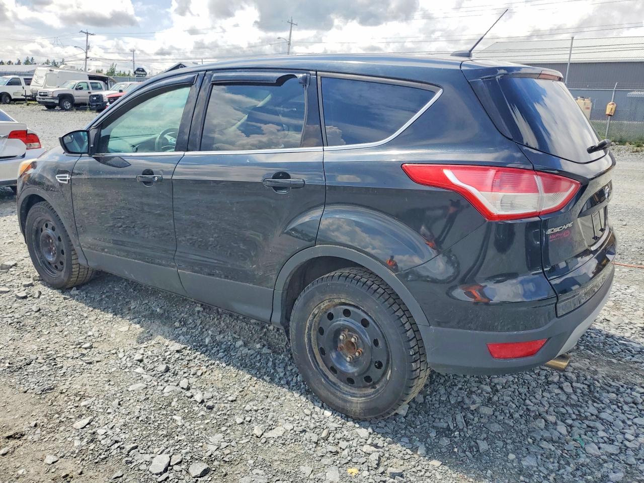2014 Ford Escape Se Black vin: 1FMCU0GX3EUD20445