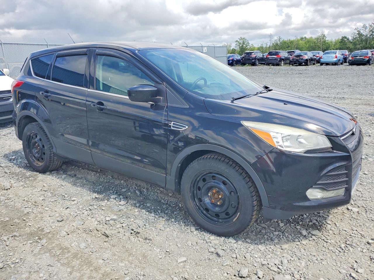 2014 Ford Escape Se Black vin: 1FMCU0GX3EUD20445