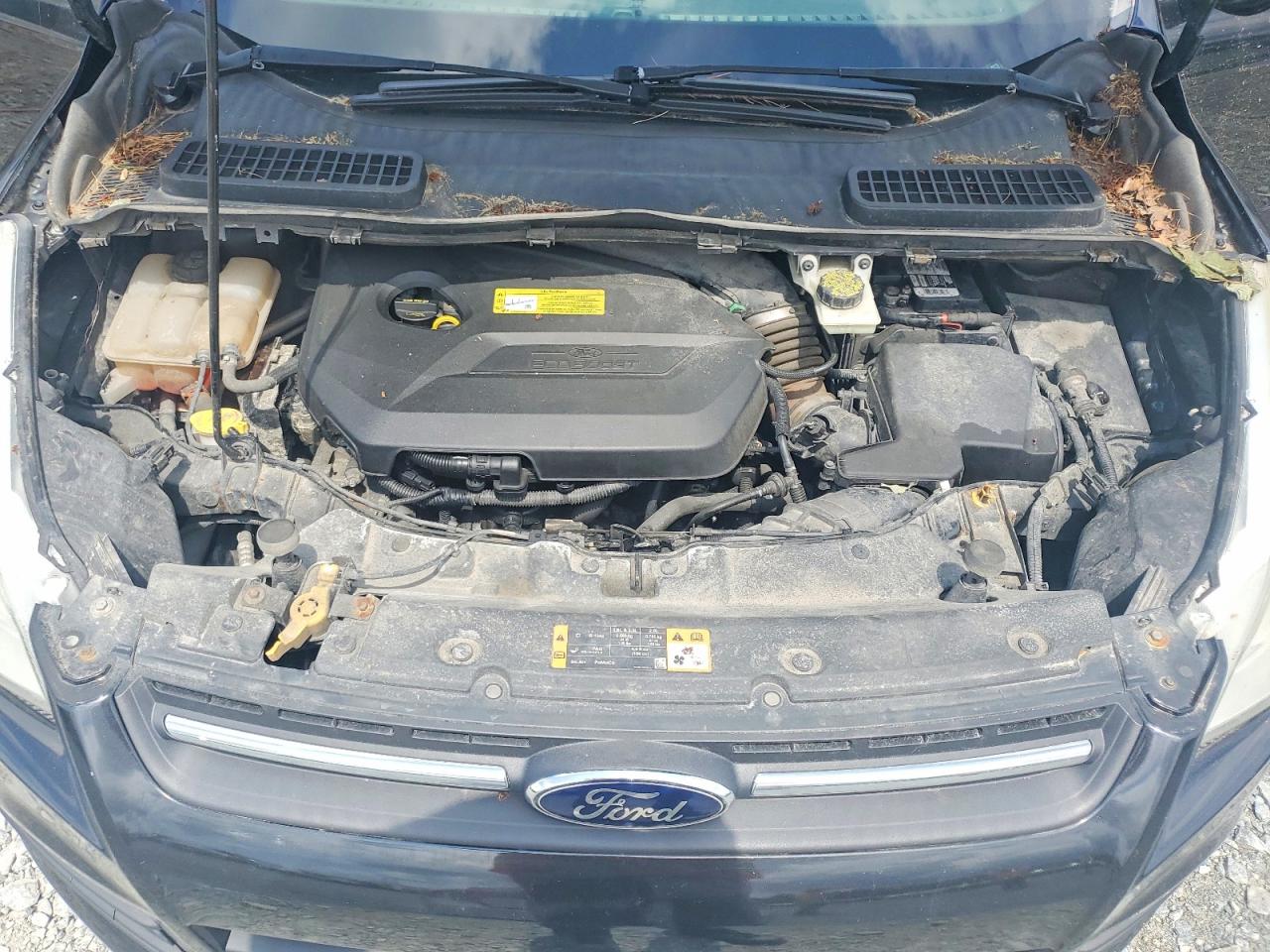 2014 Ford Escape Se Black vin: 1FMCU0GX3EUD20445