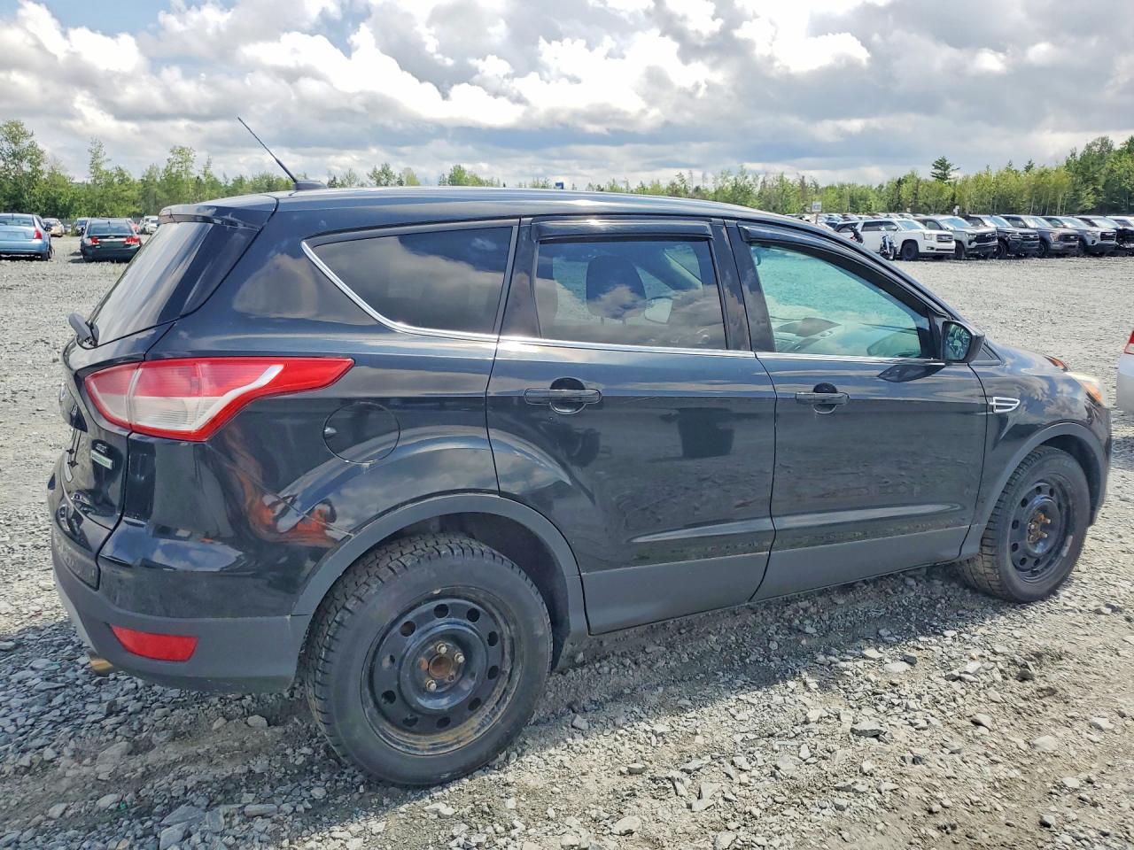2014 Ford Escape Se Black vin: 1FMCU0GX3EUD20445