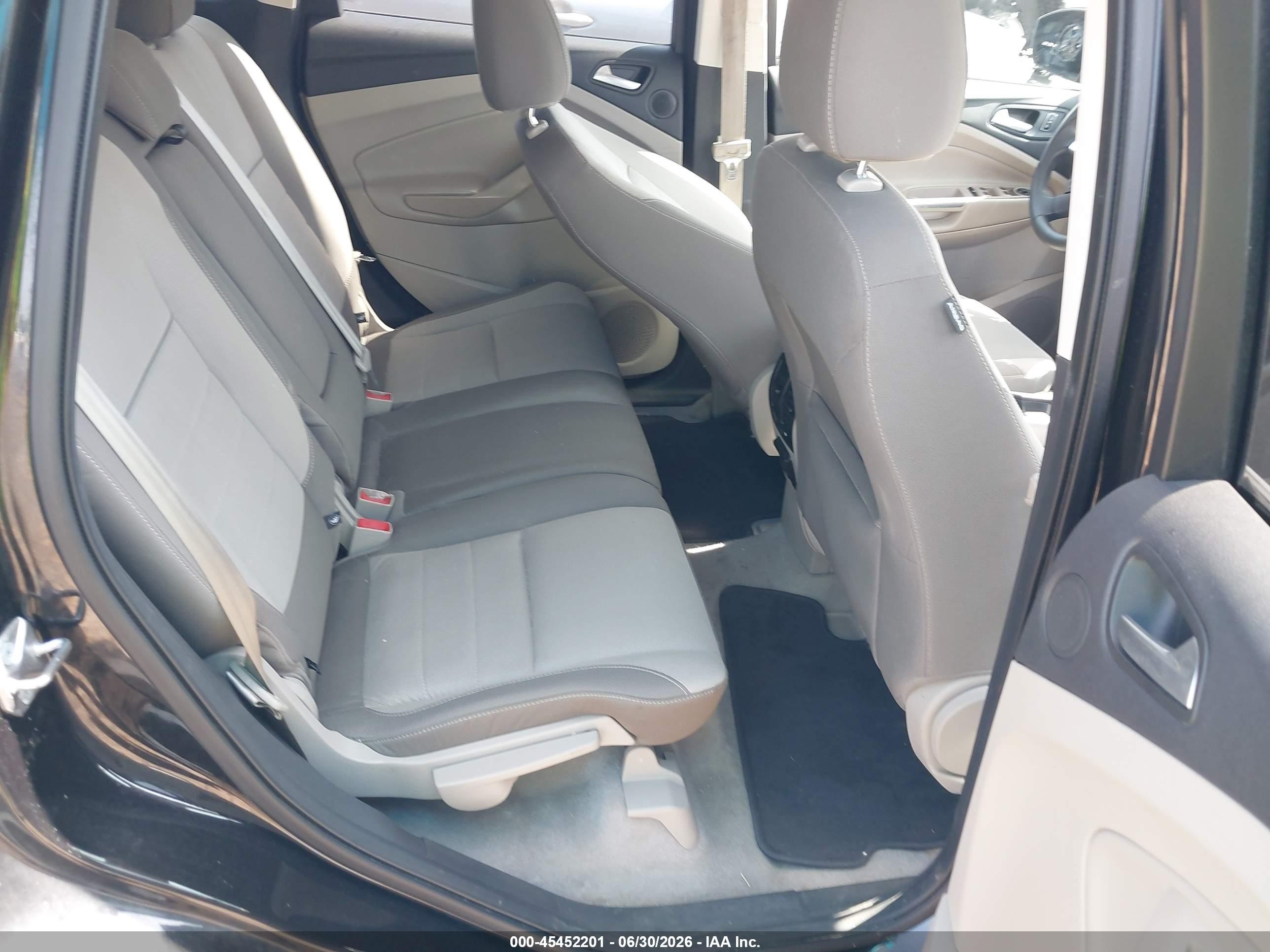 2014 Ford Escape Se Black vin: 1FMCU0GX3EUD30361