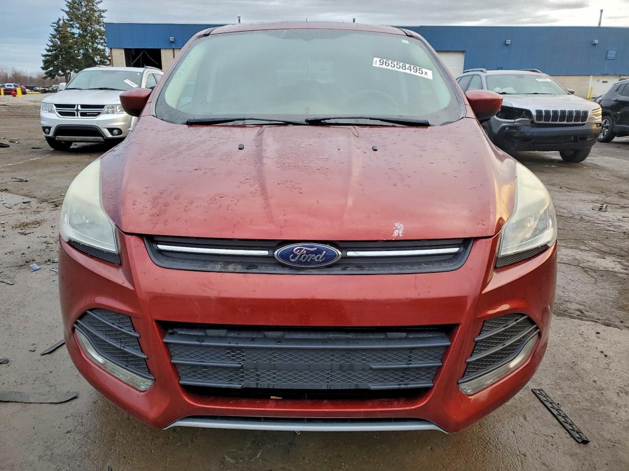 2014 Ford Escape Se Red vin: 1FMCU0GX3EUD41702