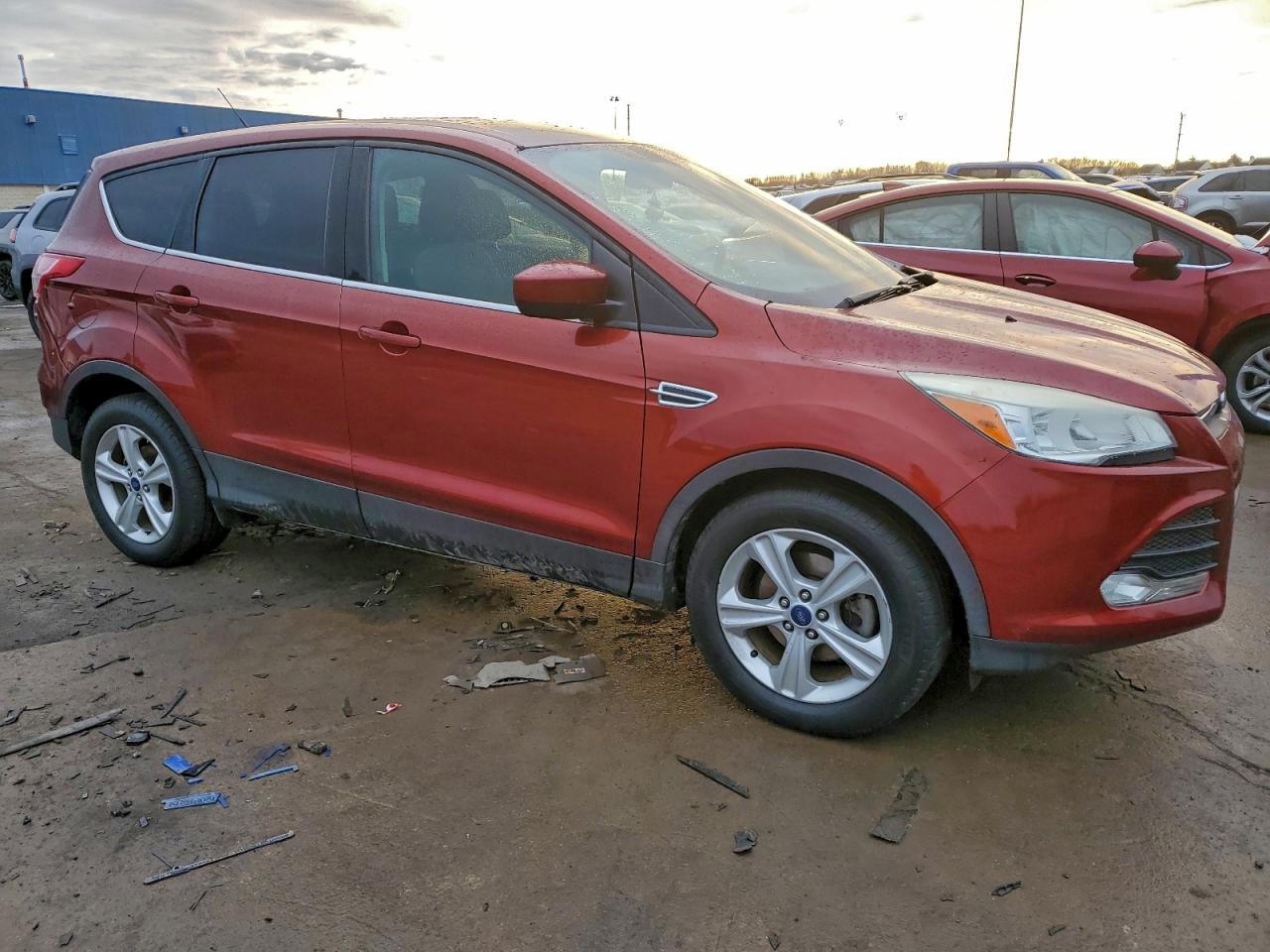 2014 Ford Escape Se Red vin: 1FMCU0GX3EUD41702