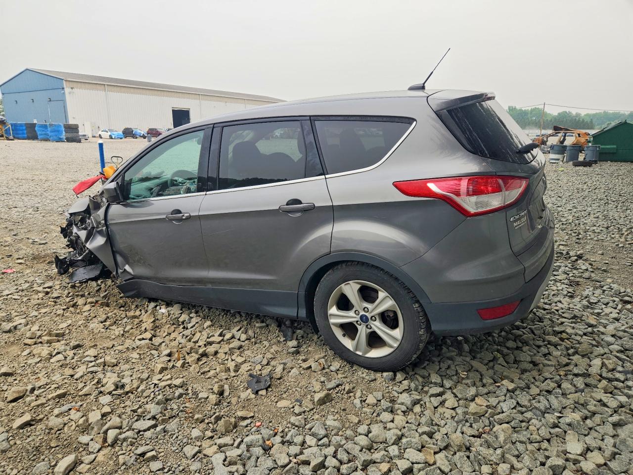 2014 Ford Escape Se Gray vin: 1FMCU0GX3EUD55308