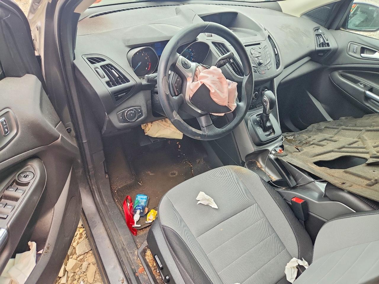 2014 Ford Escape Se Gray vin: 1FMCU0GX3EUD55308