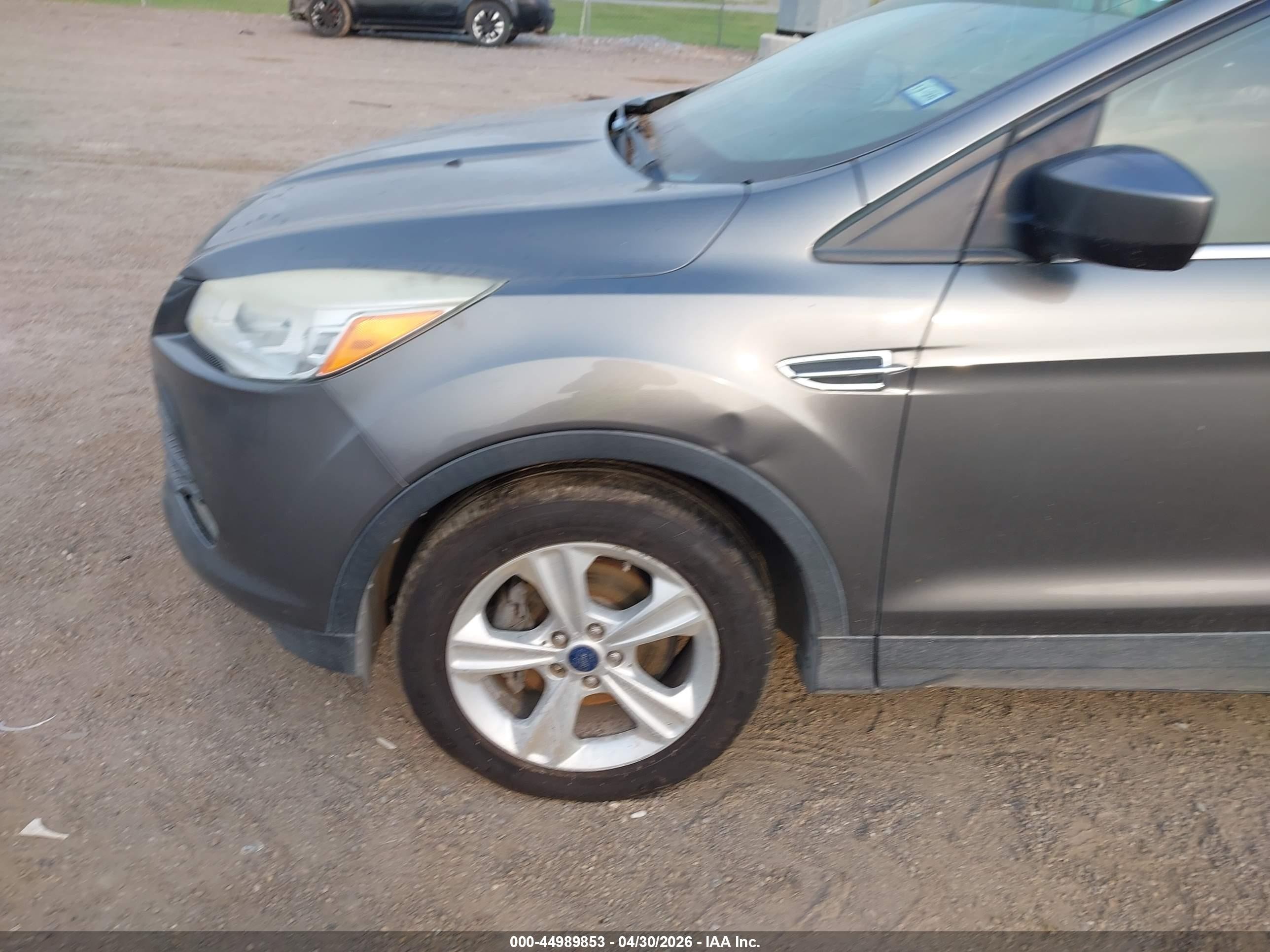 2014 Ford Escape Se Gray vin: 1FMCU0GX3EUD64851