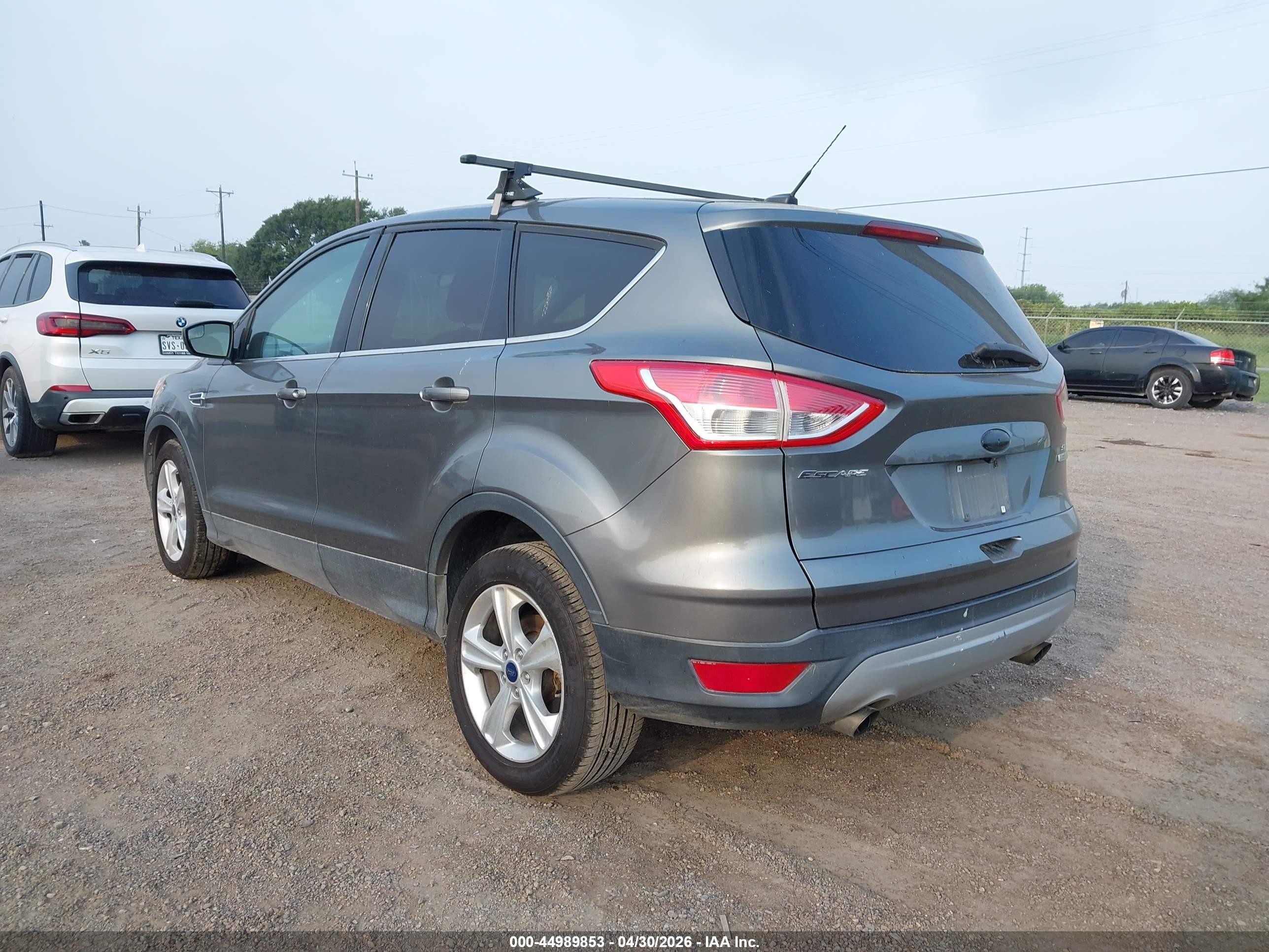 2014 Ford Escape Se Gray vin: 1FMCU0GX3EUD64851