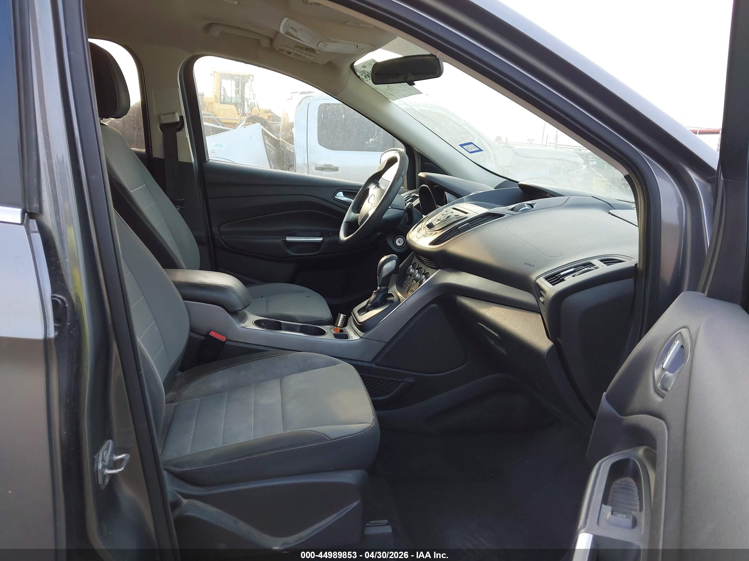 2014 Ford Escape Se Gray vin: 1FMCU0GX3EUD64851