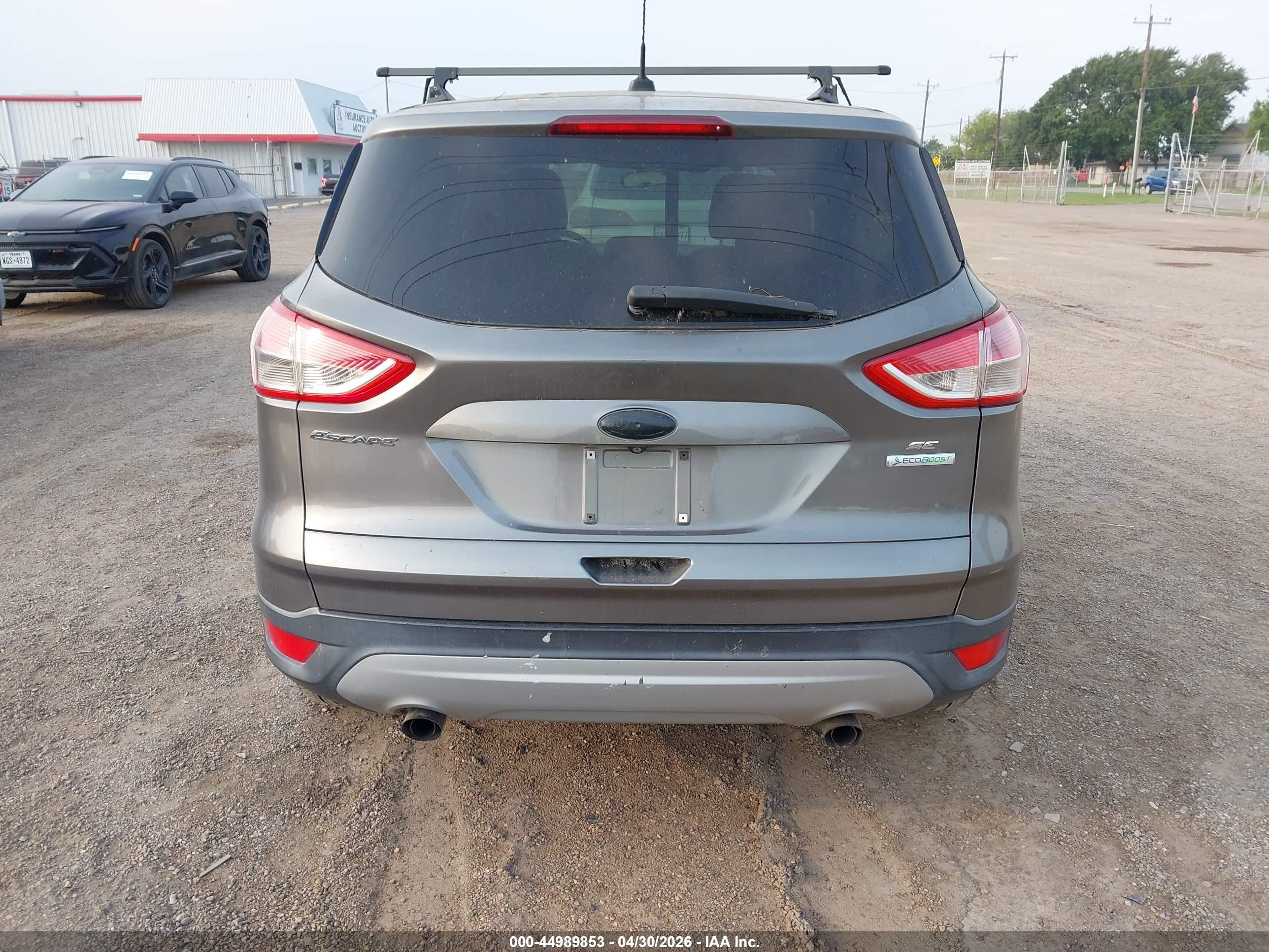 2014 Ford Escape Se Gray vin: 1FMCU0GX3EUD64851