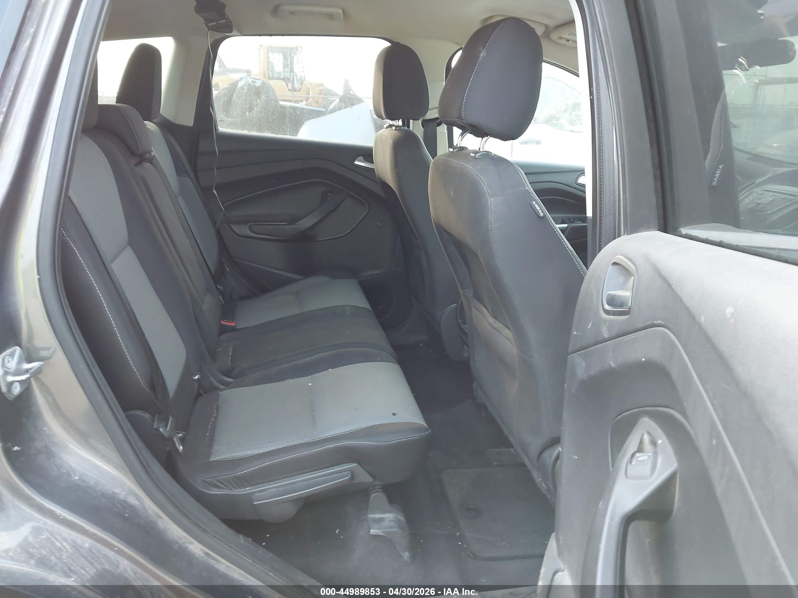 2014 Ford Escape Se Gray vin: 1FMCU0GX3EUD64851
