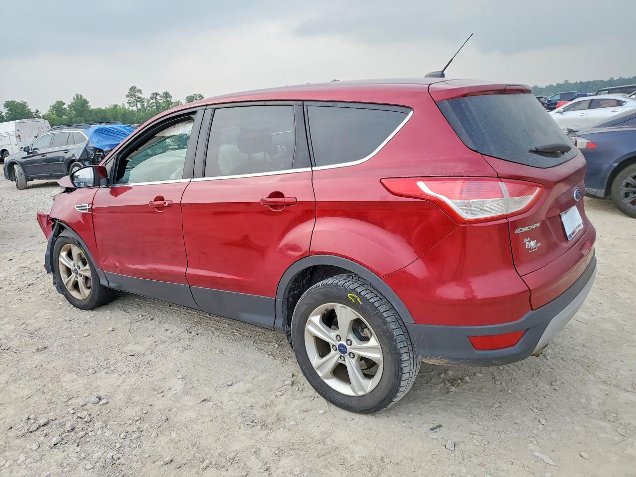 2014 Ford Escape Se Red vin: 1FMCU0GX3EUD70763