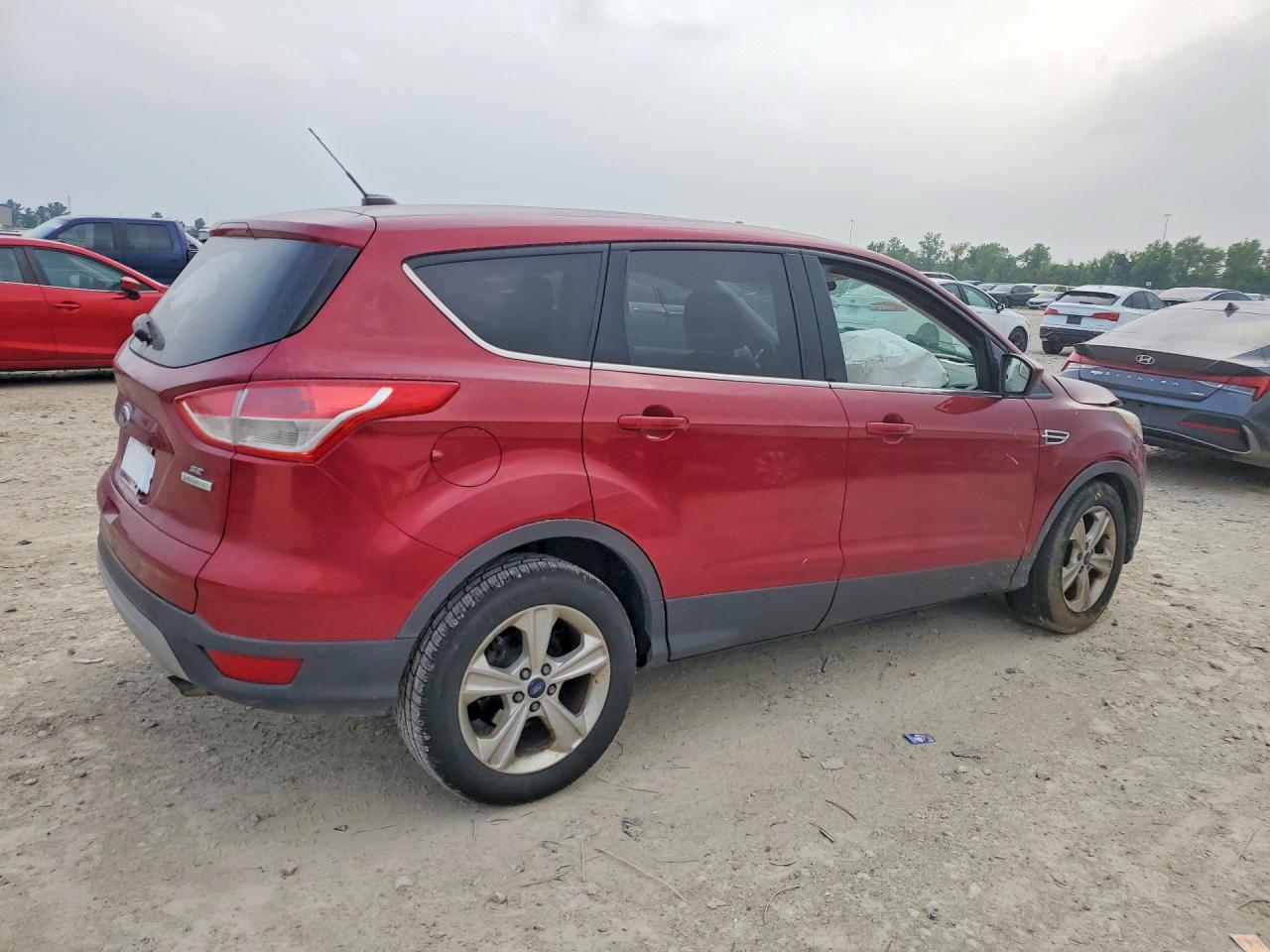 2014 Ford Escape Se Red vin: 1FMCU0GX3EUD70763