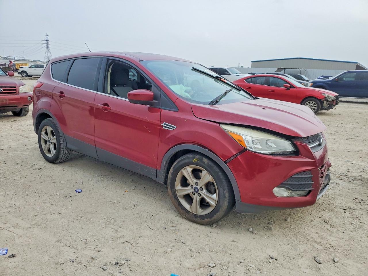 2014 Ford Escape Se Red vin: 1FMCU0GX3EUD70763