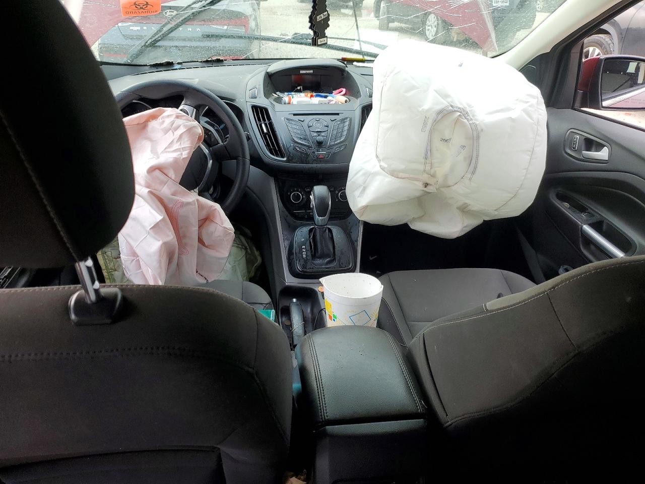 2014 Ford Escape Se Red vin: 1FMCU0GX3EUD70763