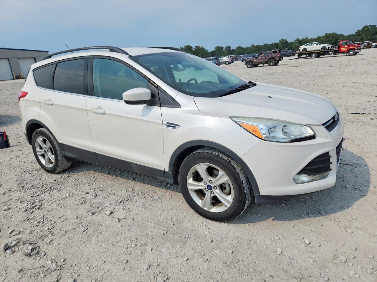 2014 Ford Escape Se Белый vin: 1FMCU0GX3EUD84789