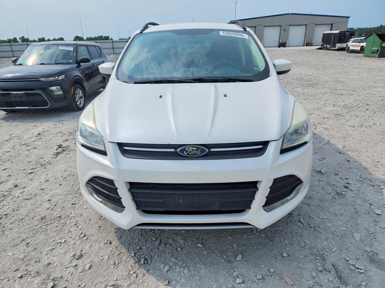 2014 Ford Escape Se Белый vin: 1FMCU0GX3EUD84789