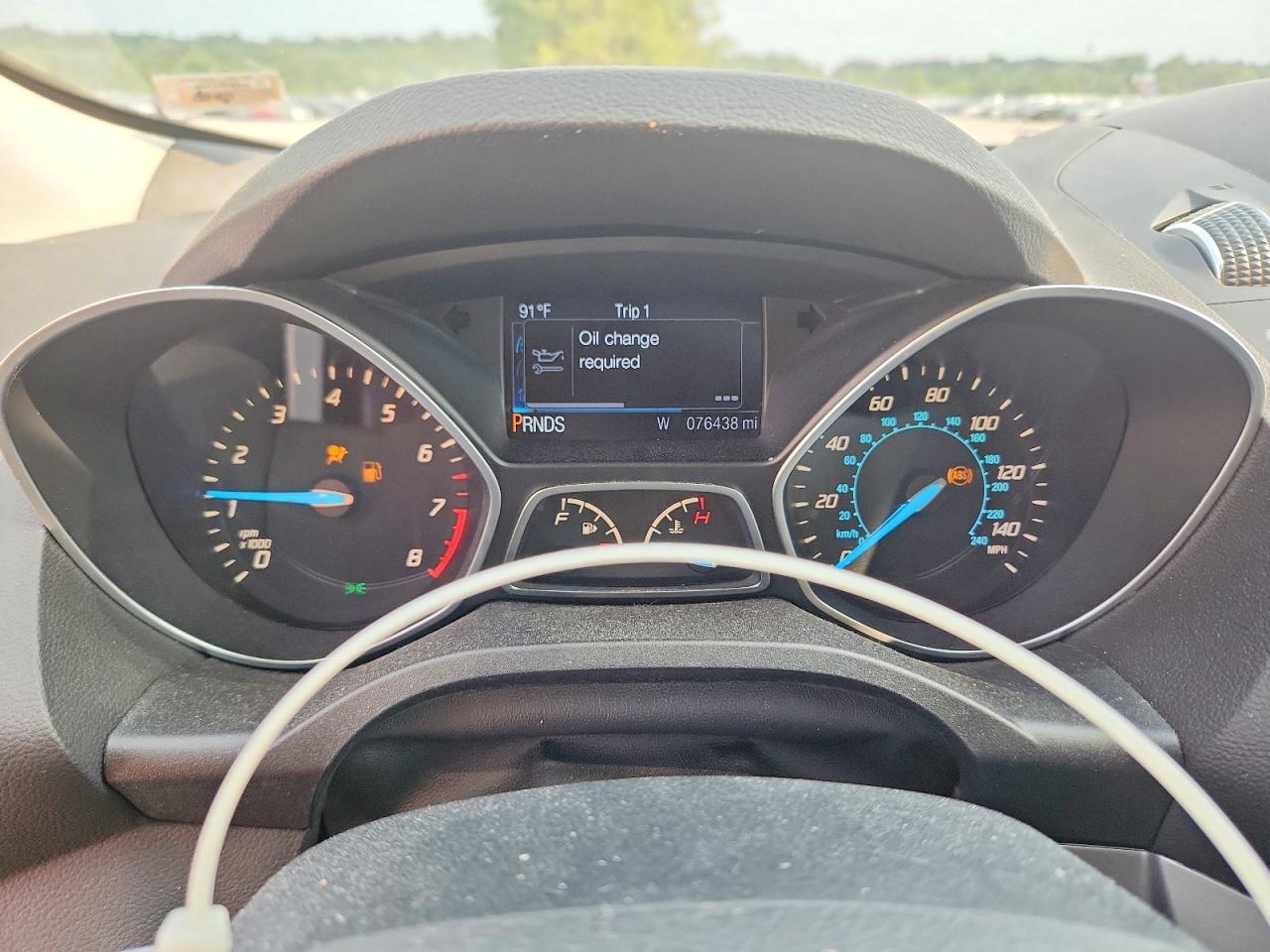 2014 Ford Escape Se Белый vin: 1FMCU0GX3EUD84789