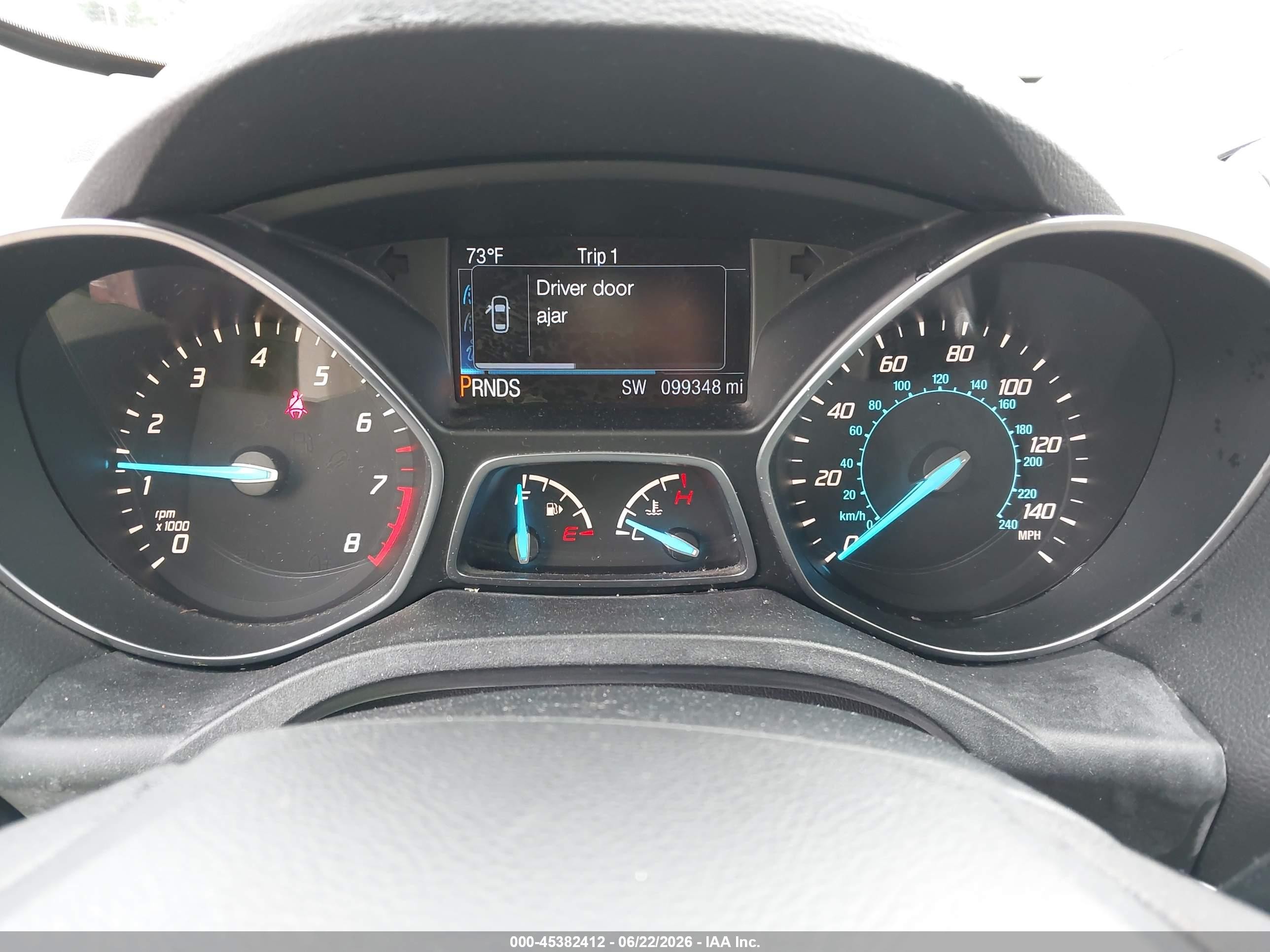 2014 Ford Escape Se Red vin: 1FMCU0GX3EUE09576
