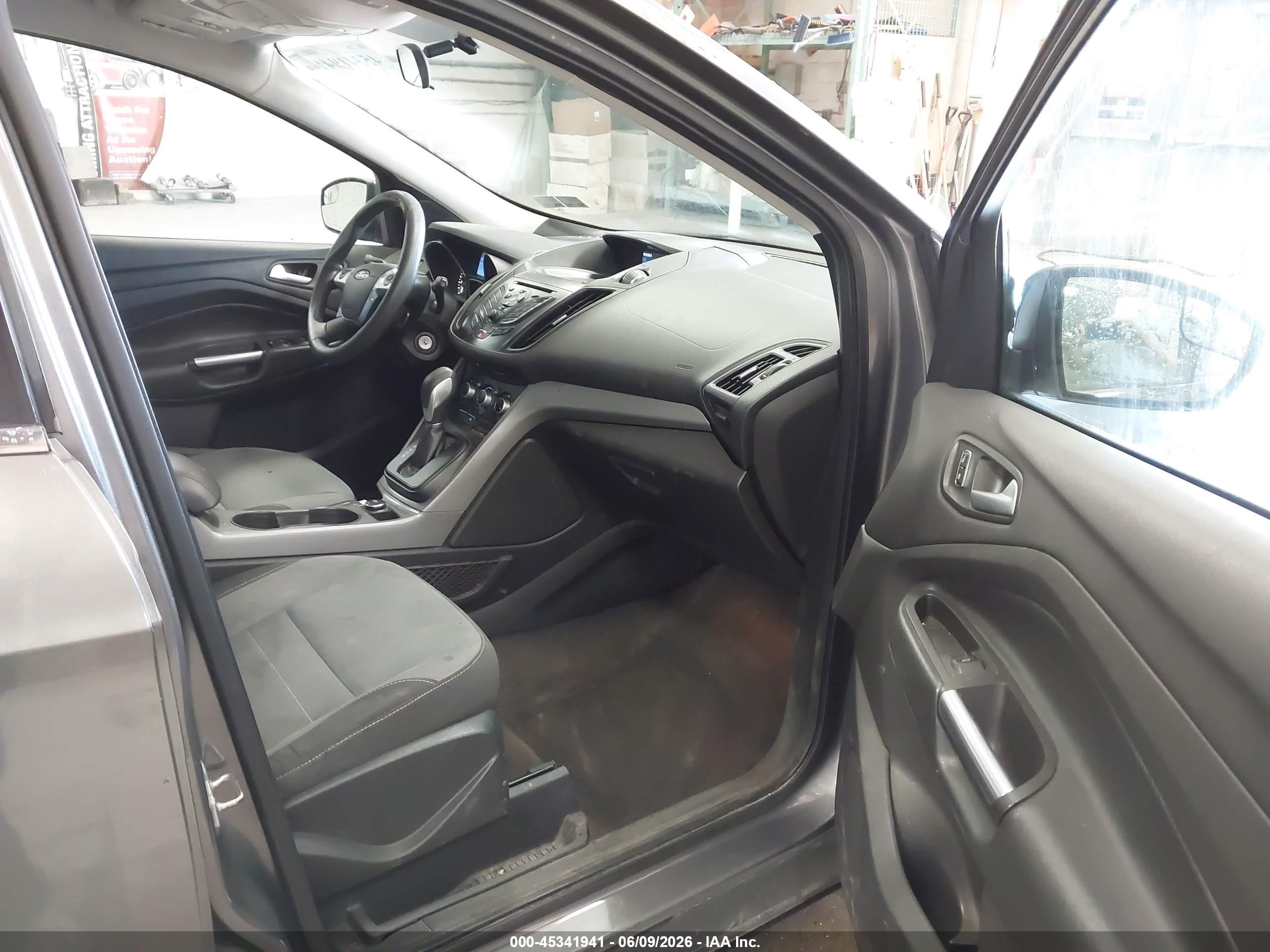 2014 Ford Escape Se Gray vin: 1FMCU0GX3EUE48006