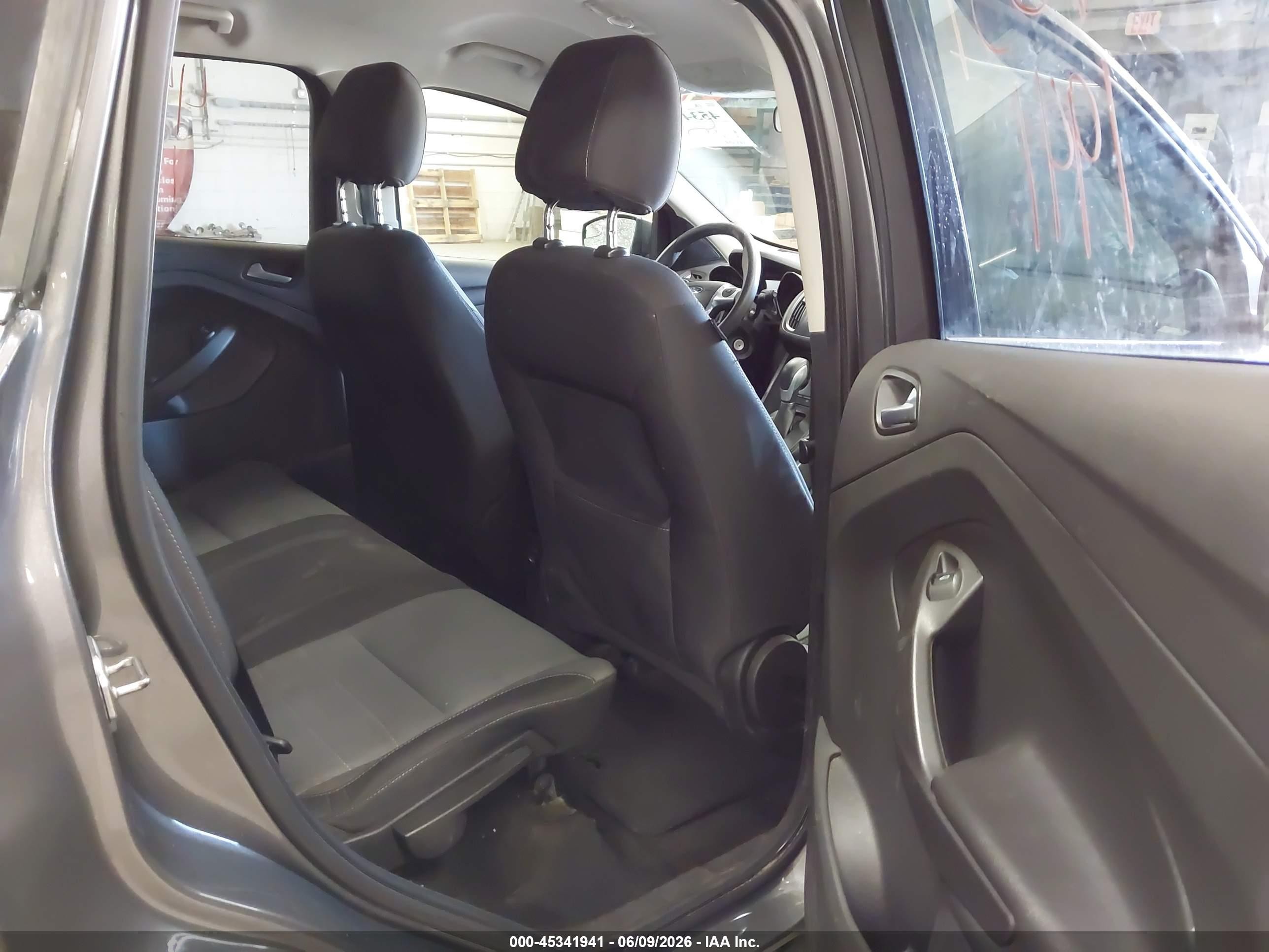 2014 Ford Escape Se Gray vin: 1FMCU0GX3EUE48006