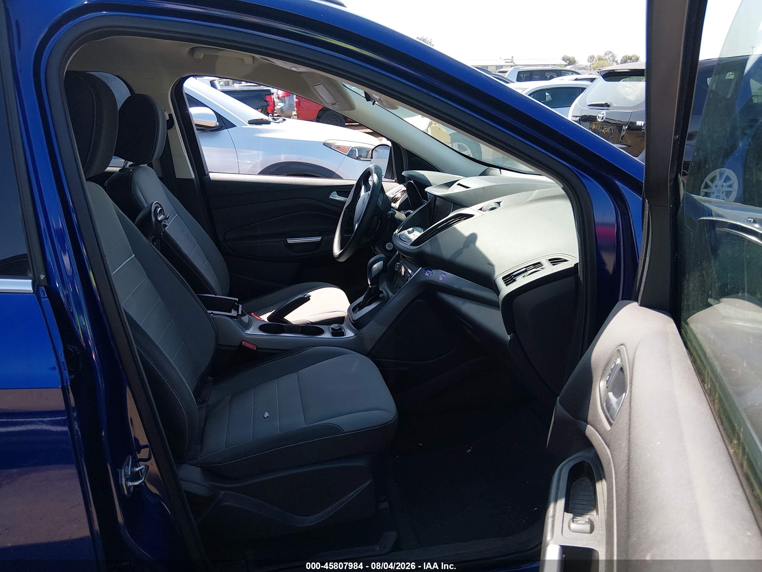 2015 Ford Escape Se Blue vin: 1FMCU0GX3FUA08921