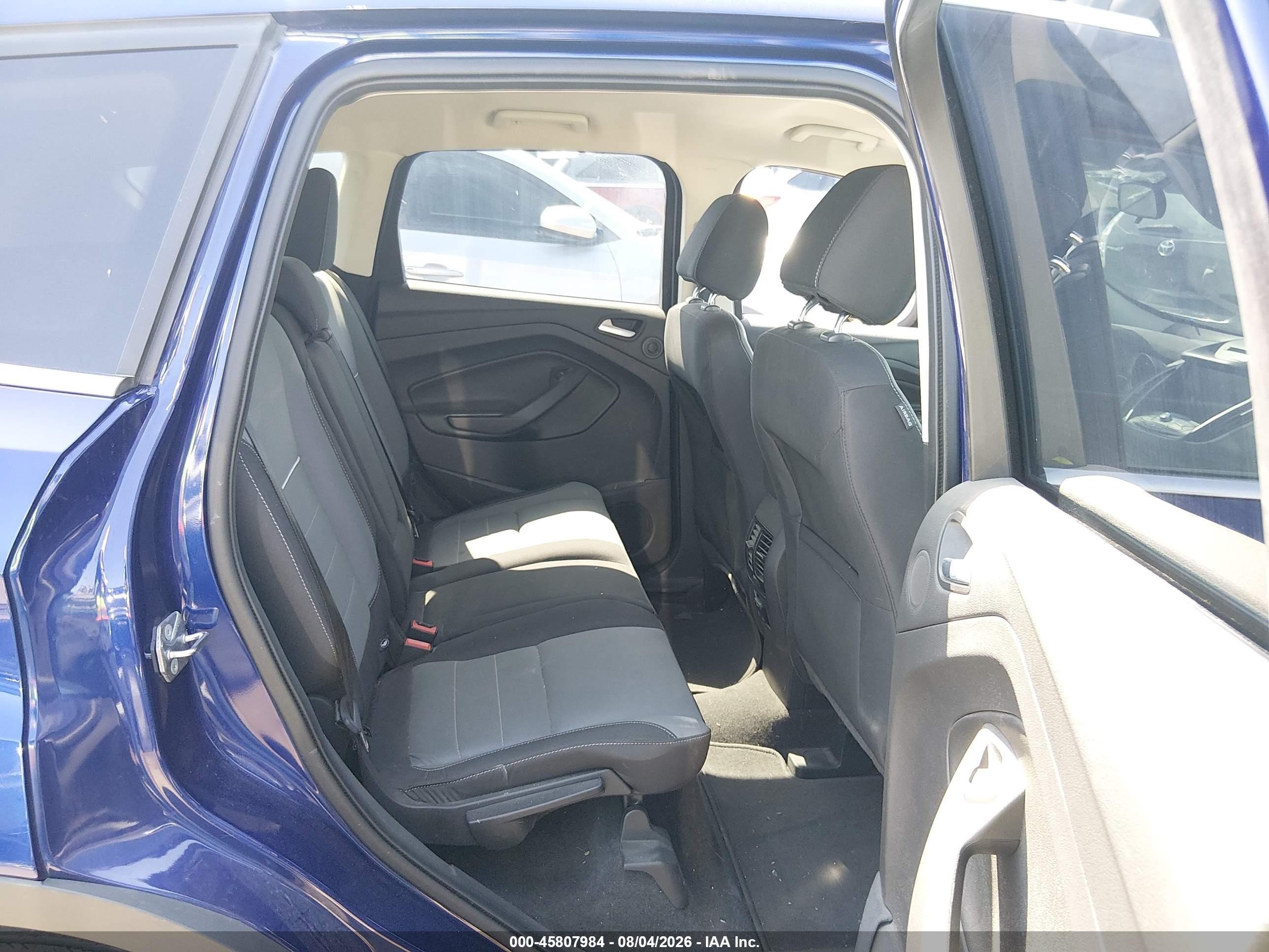 2015 Ford Escape Se Blue vin: 1FMCU0GX3FUA08921