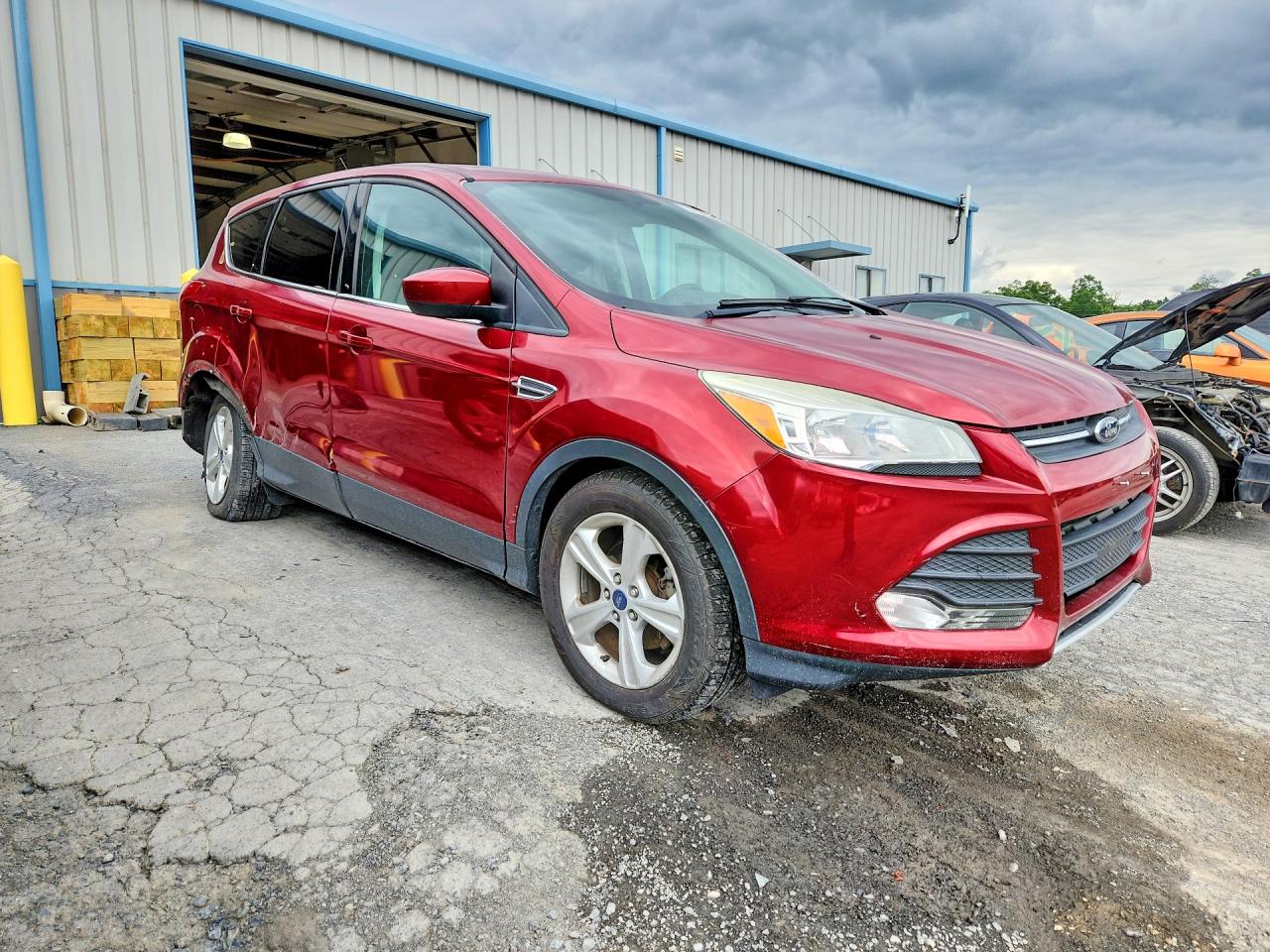2015 Ford Escape Se Red vin: 1FMCU0GX3FUA35830