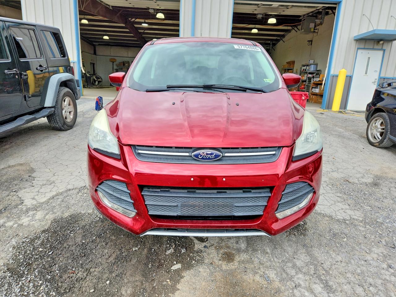 2015 Ford Escape Se Red vin: 1FMCU0GX3FUA35830