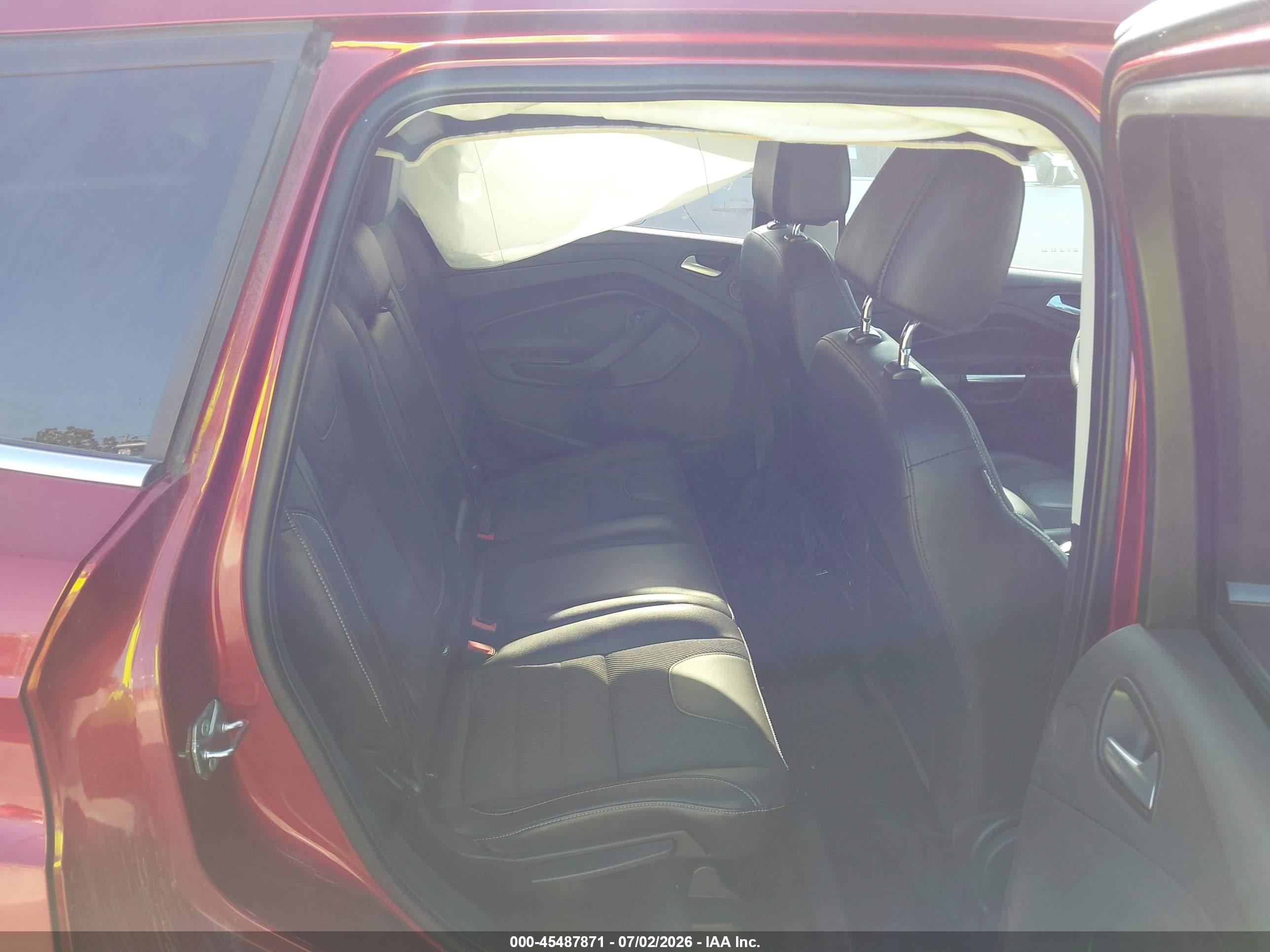 2015 Ford Escape Se Red vin: 1FMCU0GX3FUA76507