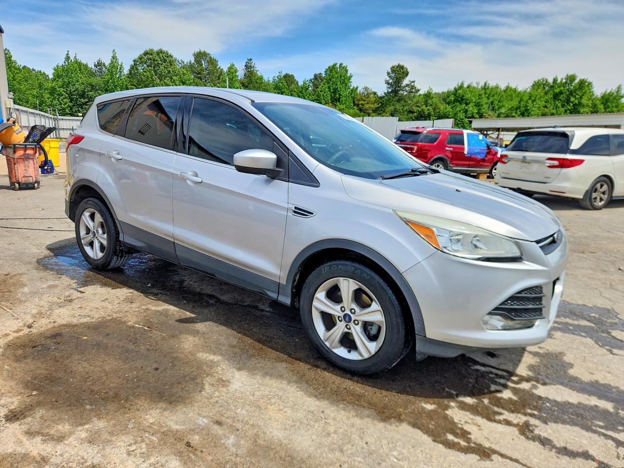 2015 Ford Escape Se Silver vin: 1FMCU0GX3FUB03625