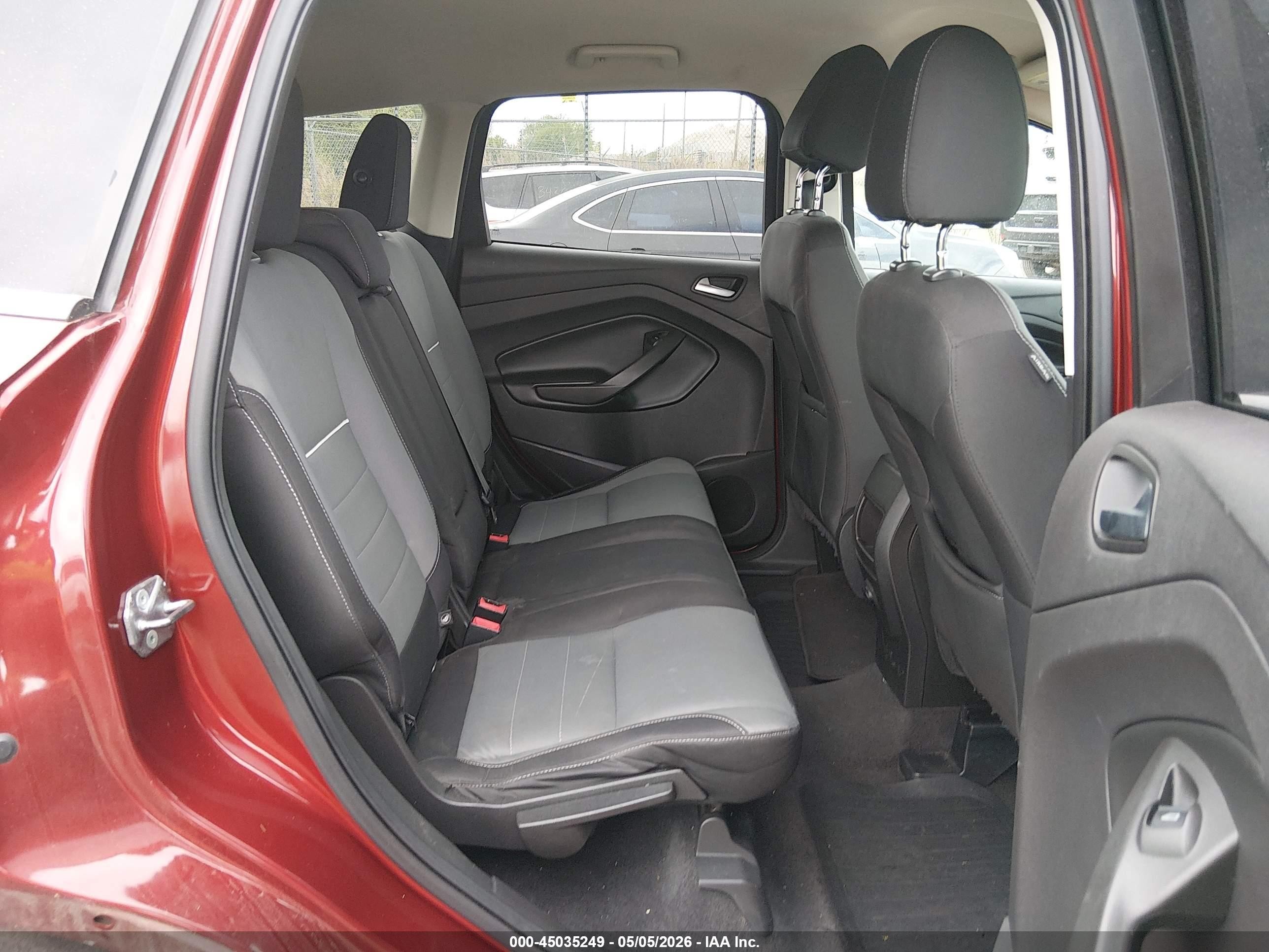 2015 Ford Escape Se Red vin: 1FMCU0GX3FUB48645