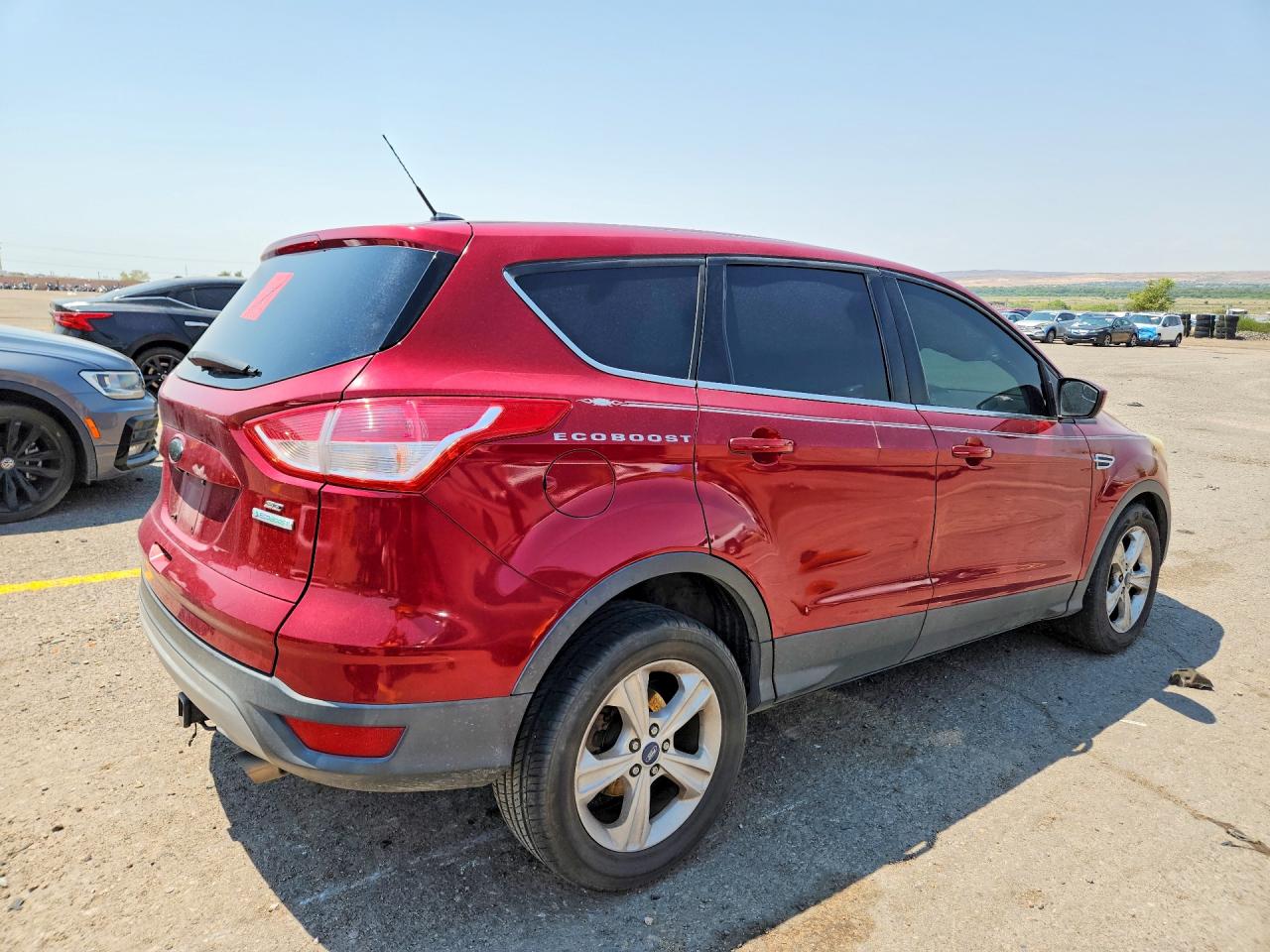2015 Ford Escape Se Burgundy vin: 1FMCU0GX3FUB62187